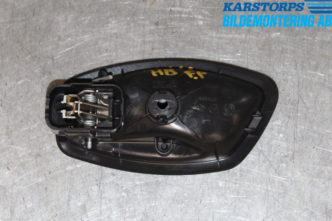 Renault MEGANE III 09-15 Innr Dørhandtak H Indre