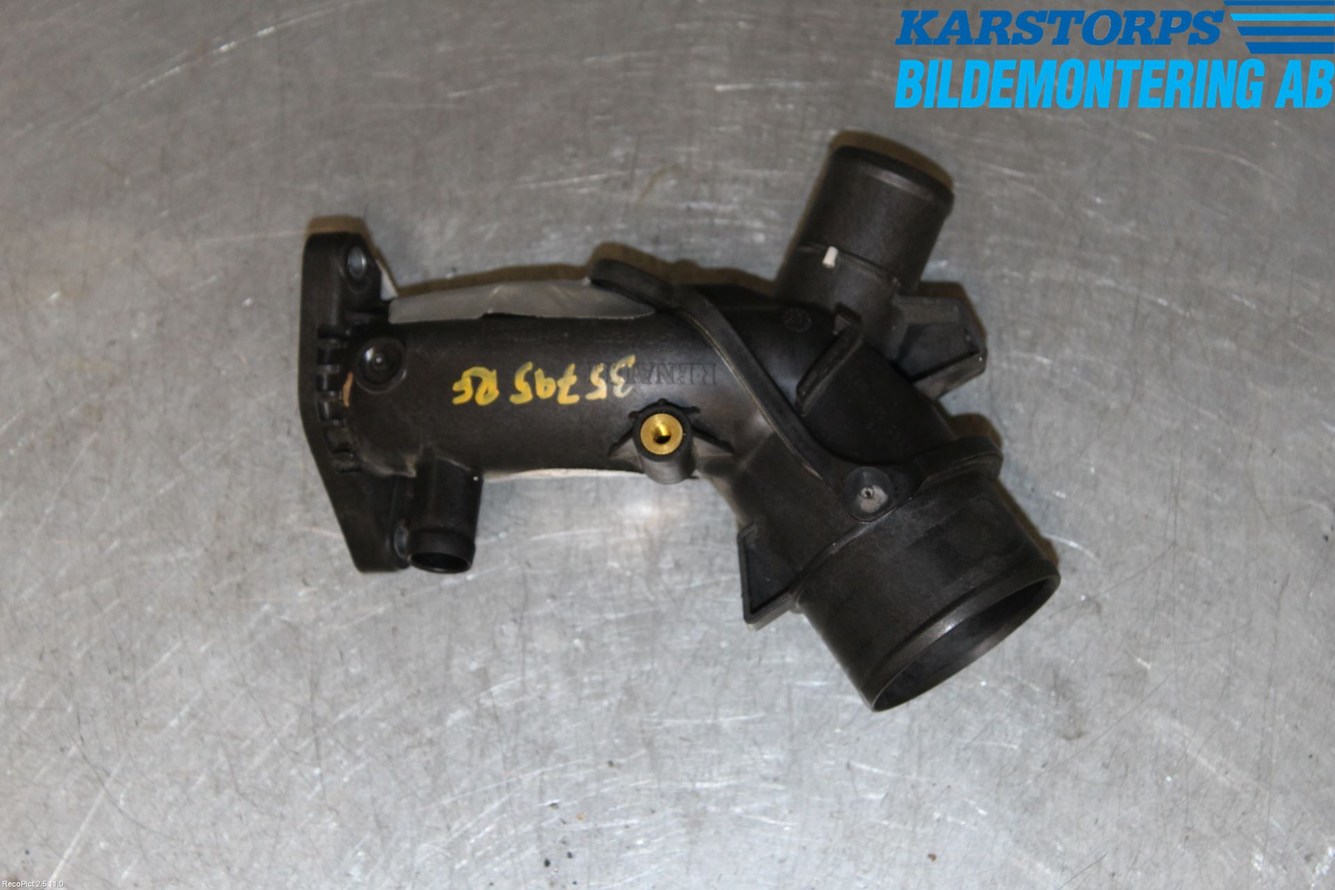 Renault MEGANE III 09-15 Intercooler Rør-Slange
