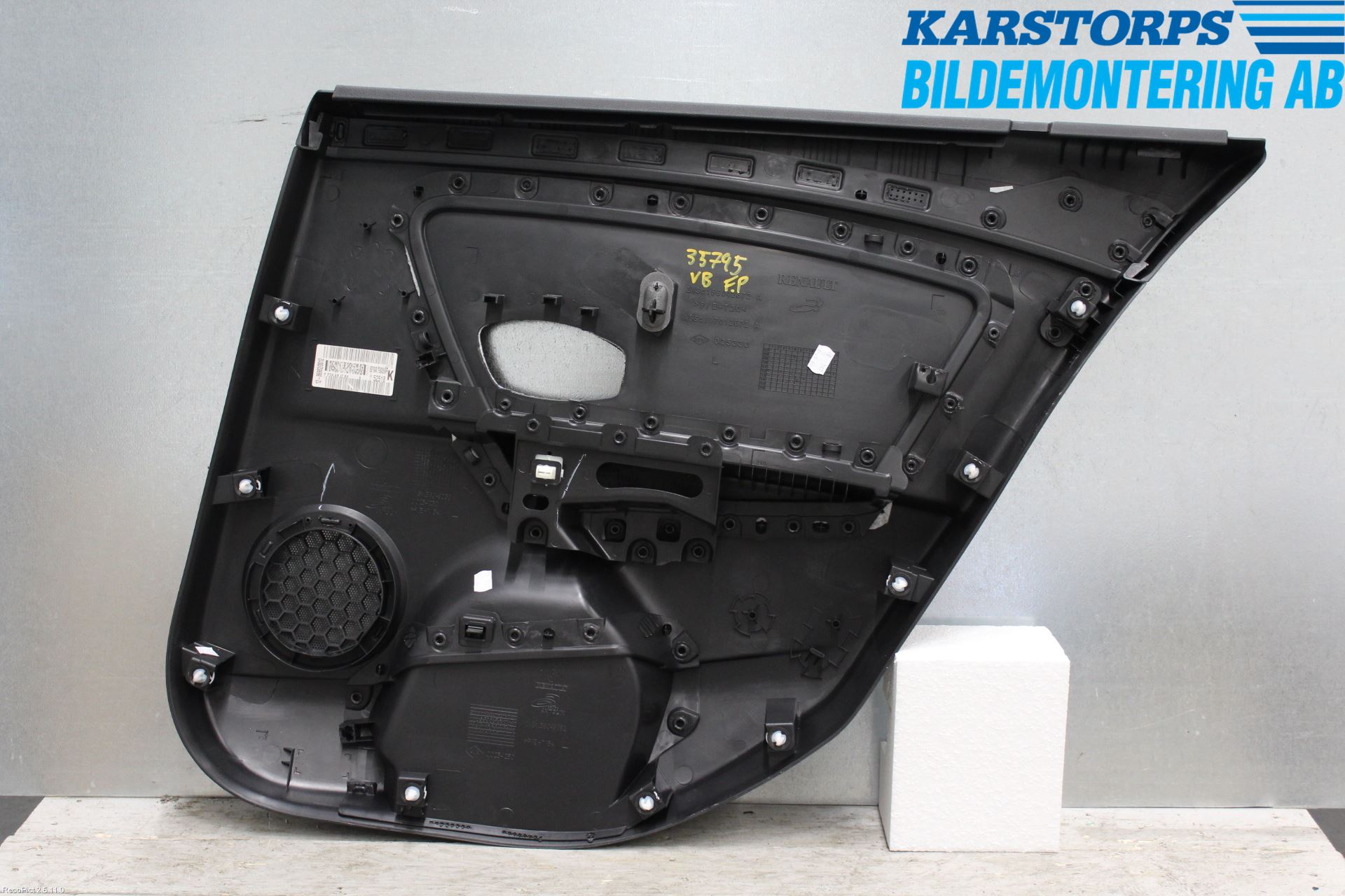 Renault MEGANE III 09-15 Innr Dørtrekk Venstre