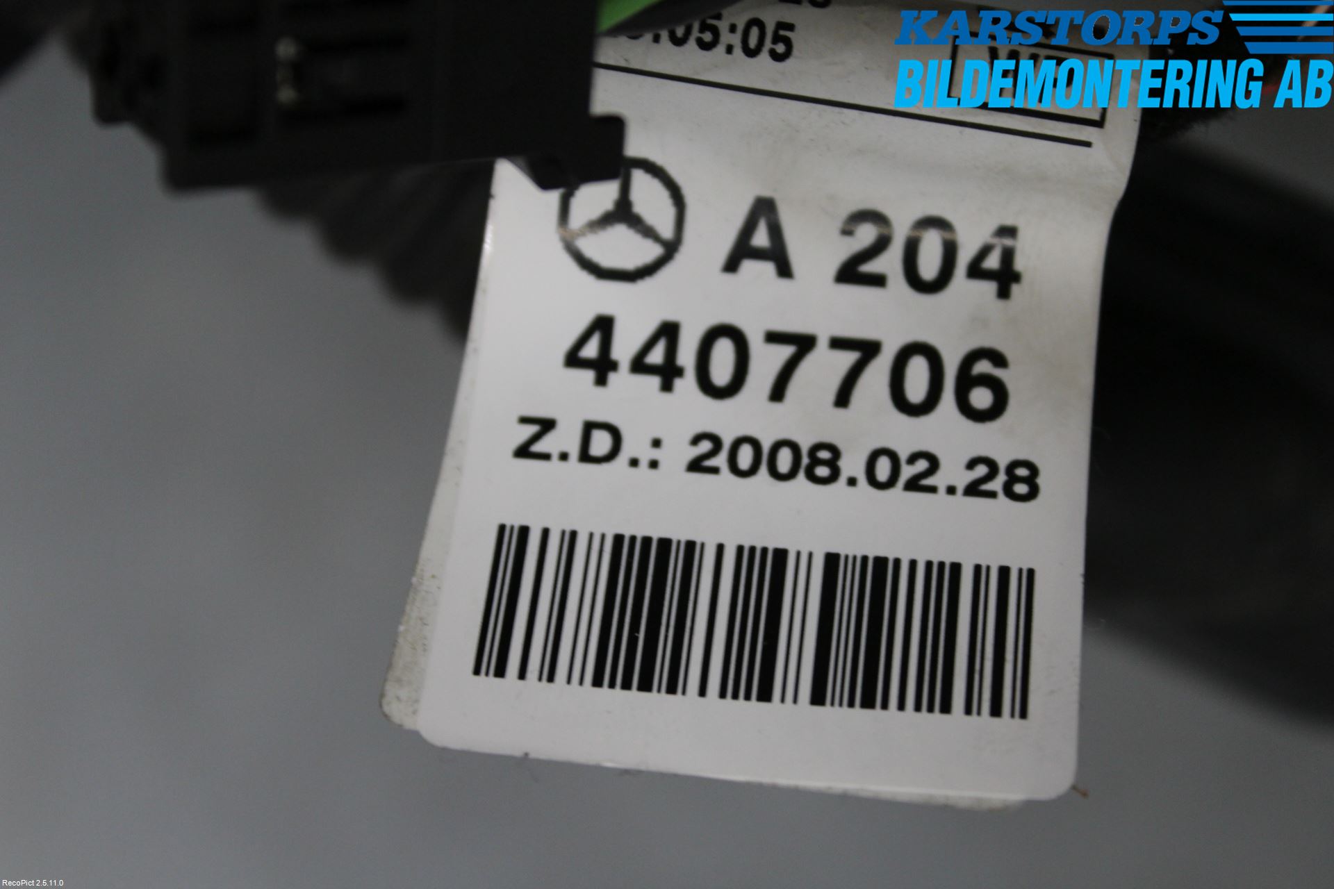 Mercedes-Benz MB GLK-KLASS (X204) 08-16 Ledningsnett
