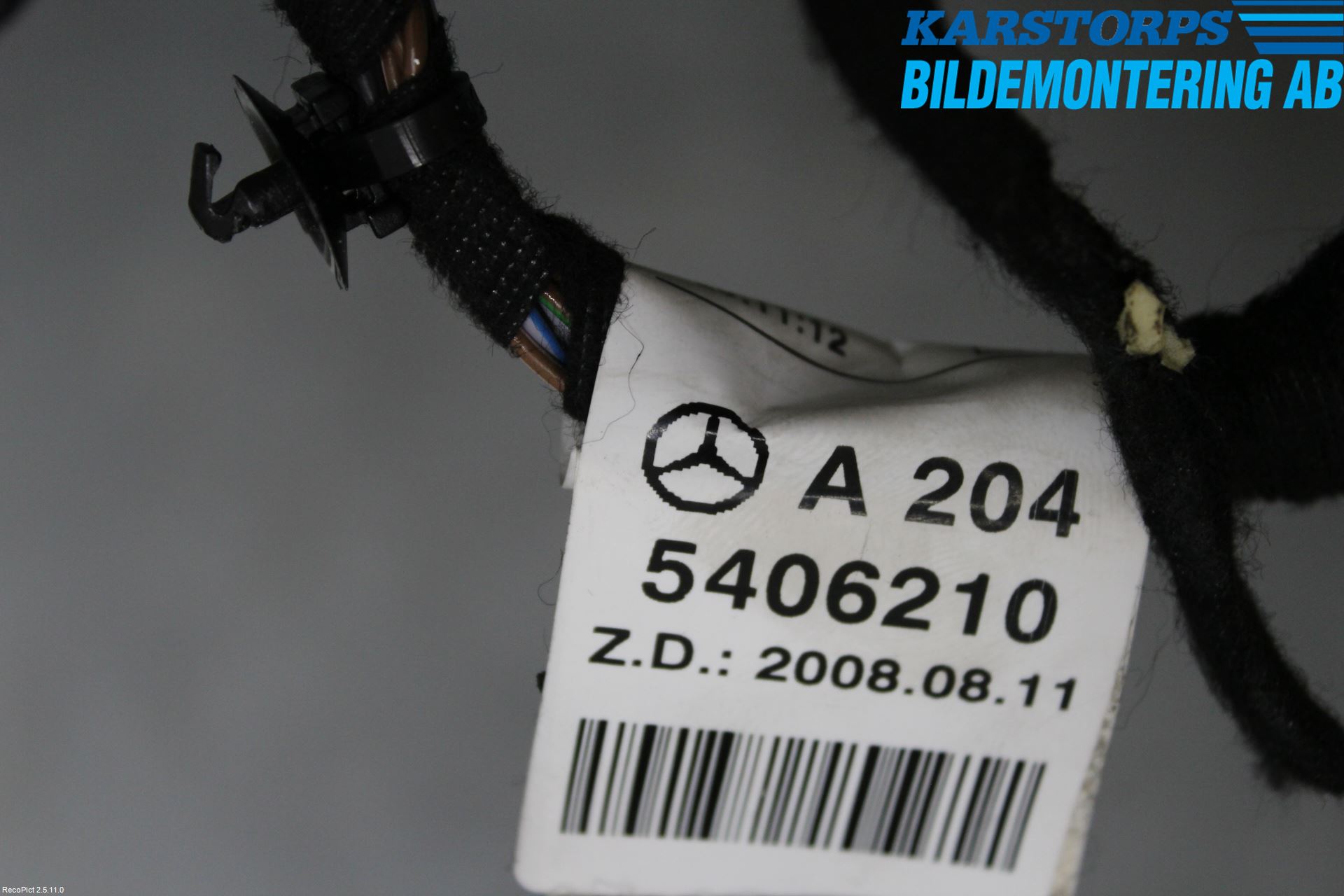 Mercedes-Benz MB GLK-KLASS (X204) 08-16 Ledningsnett