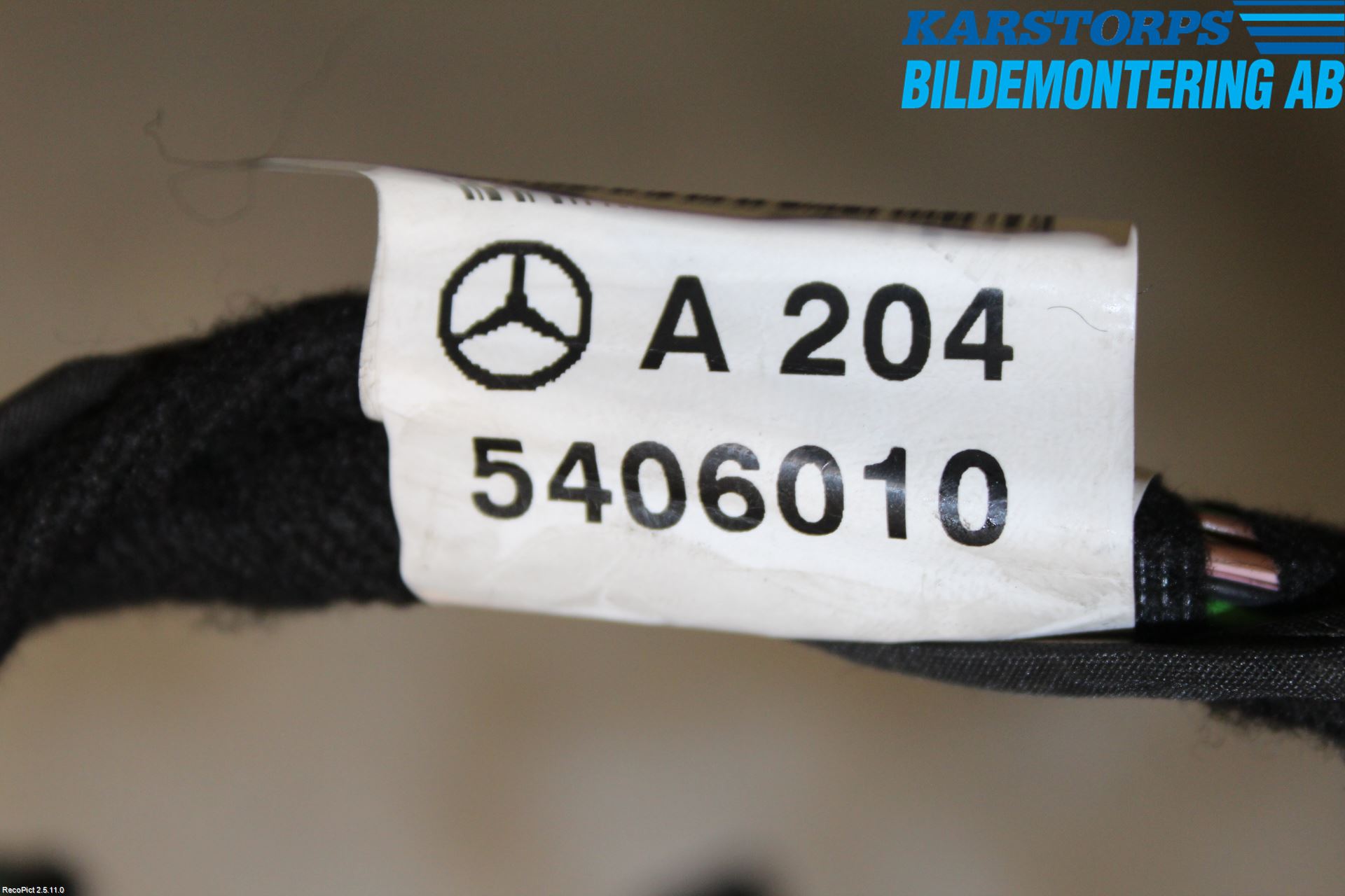 Mercedes-Benz MB GLK-KLASS (X204) 08-16 Ledningsnett