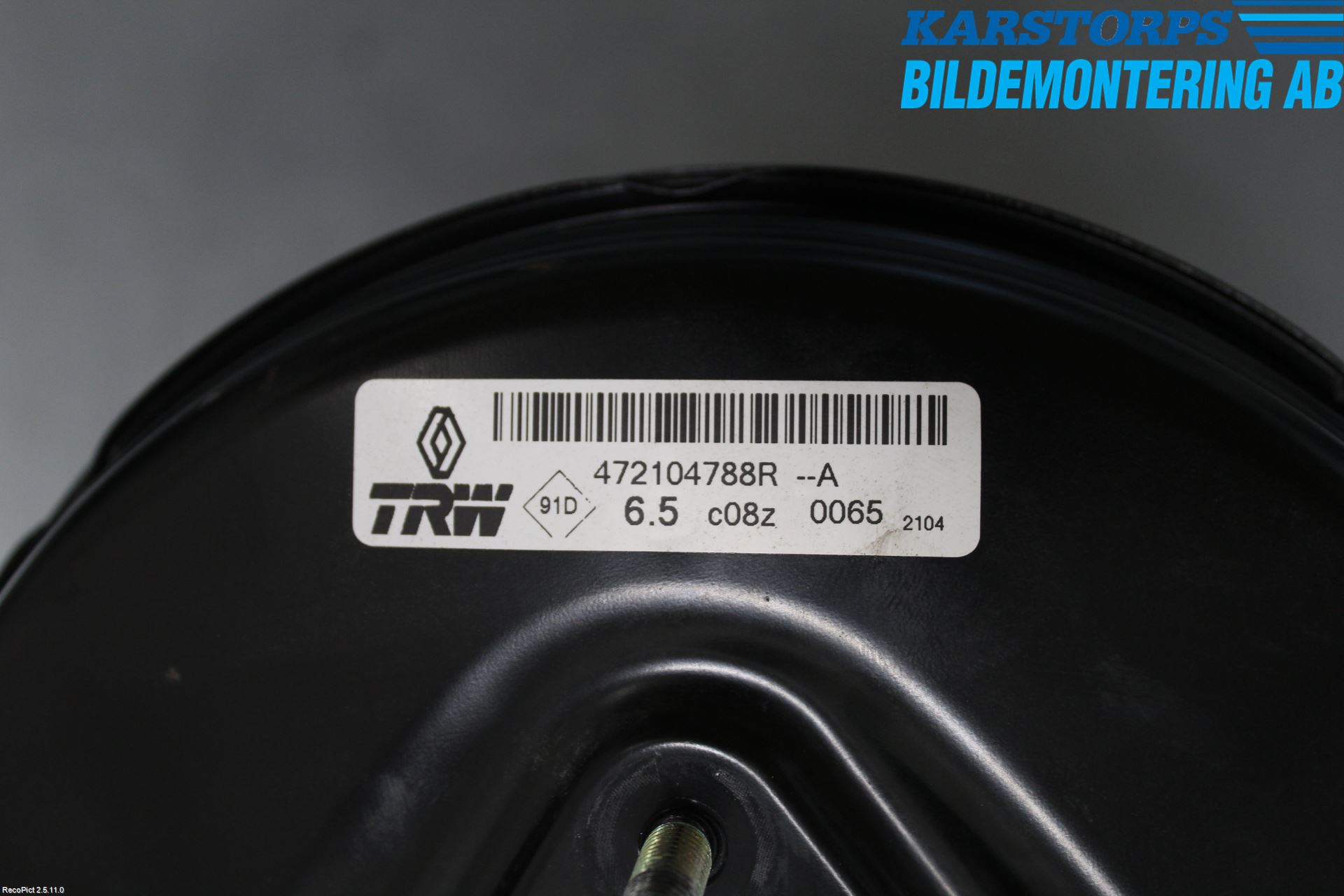 Renault CLIO IV 12-16 Bremseservo