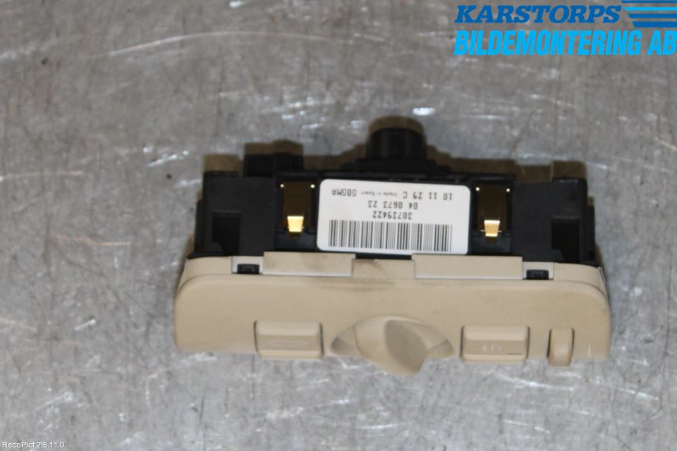 Volvo V70 08-13 Bryter Hovedlys