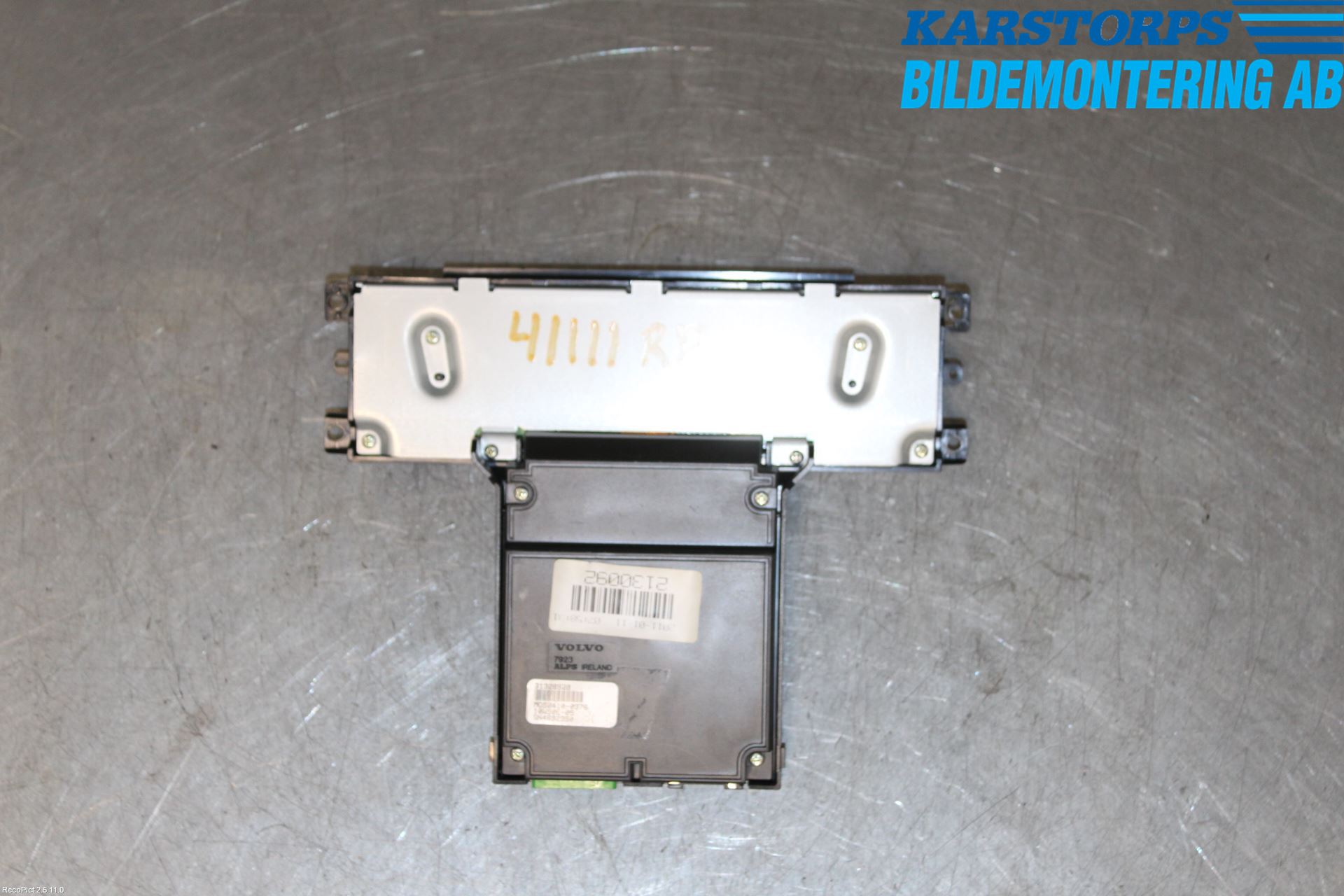Volvo V70 08-13 Instr Varselys - Display
