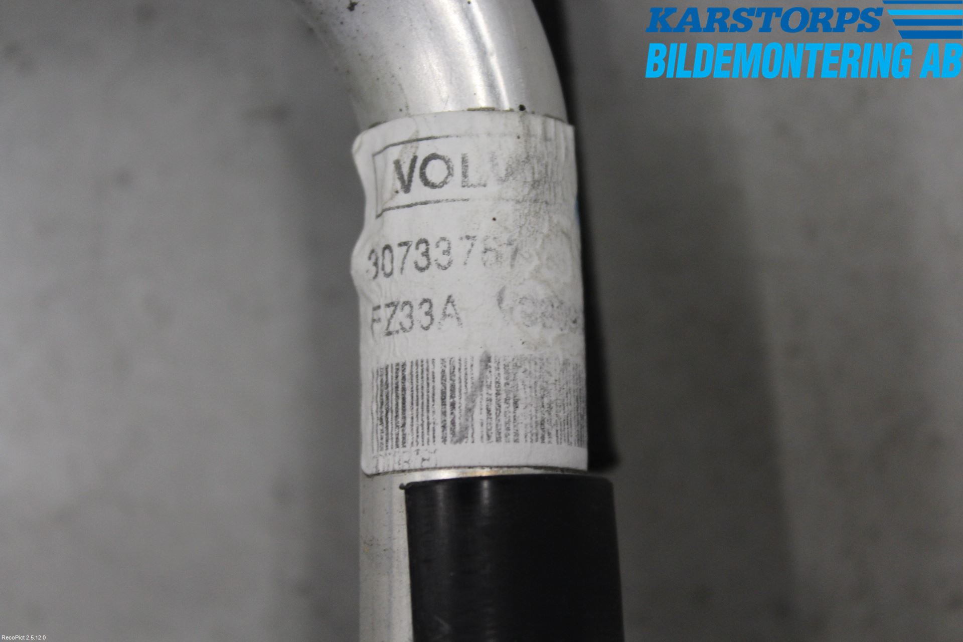 Volvo V70 08-13 Varme Ac Slange - Rør