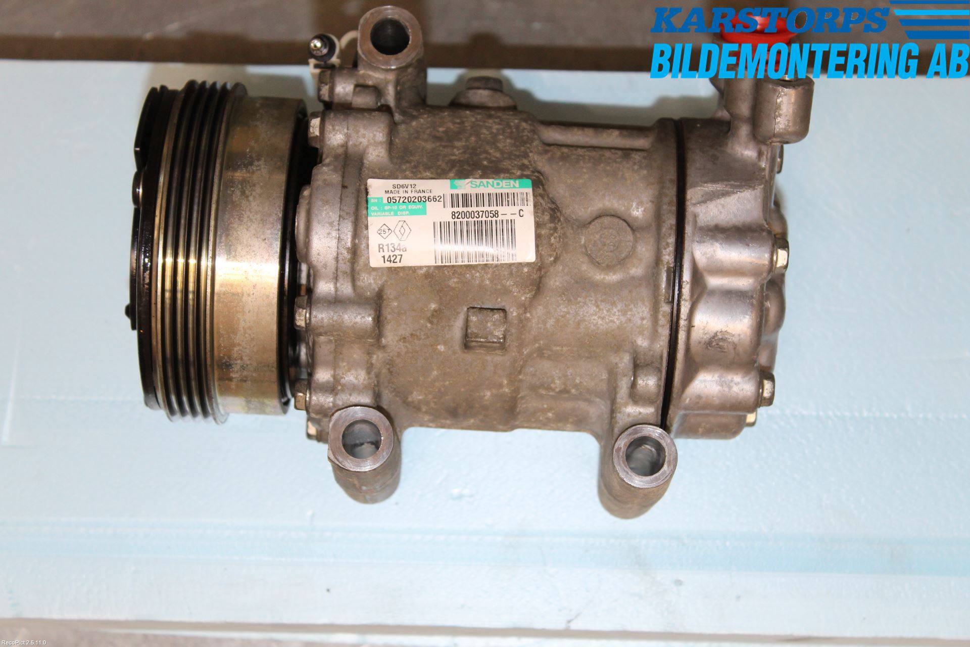 Renault CLIO II 01-08 Varme Ac Kompressor