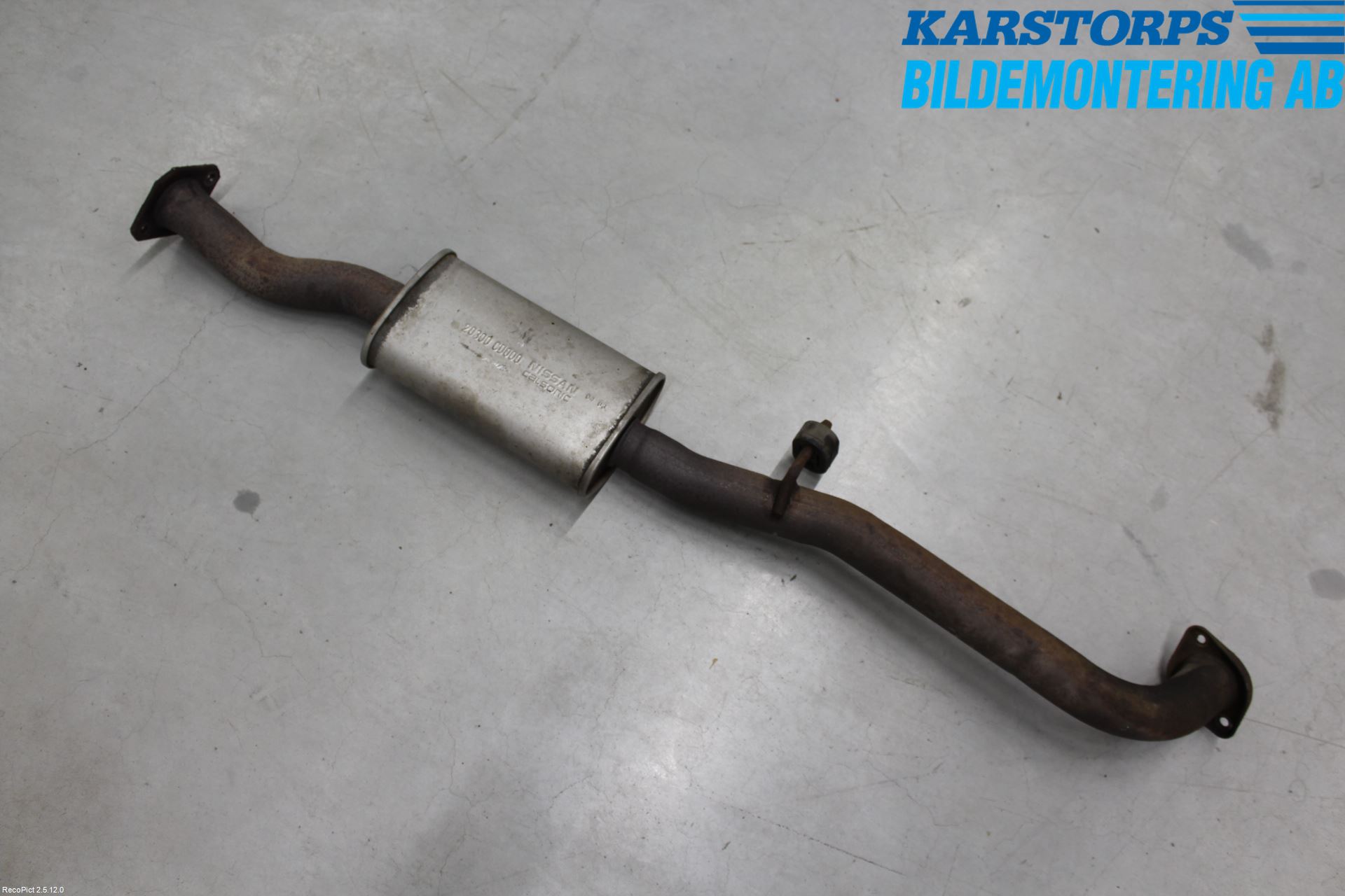 Nissan 350Z Eksos Midtre Potte