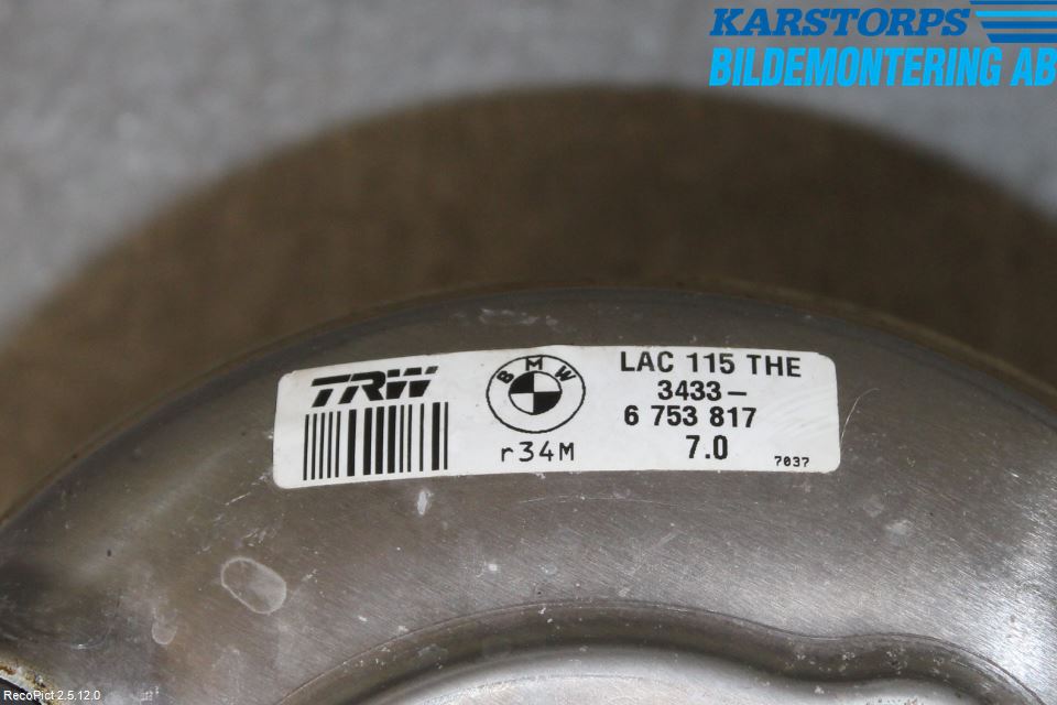 BMW 7 E65/66    00-08 Bremseservo