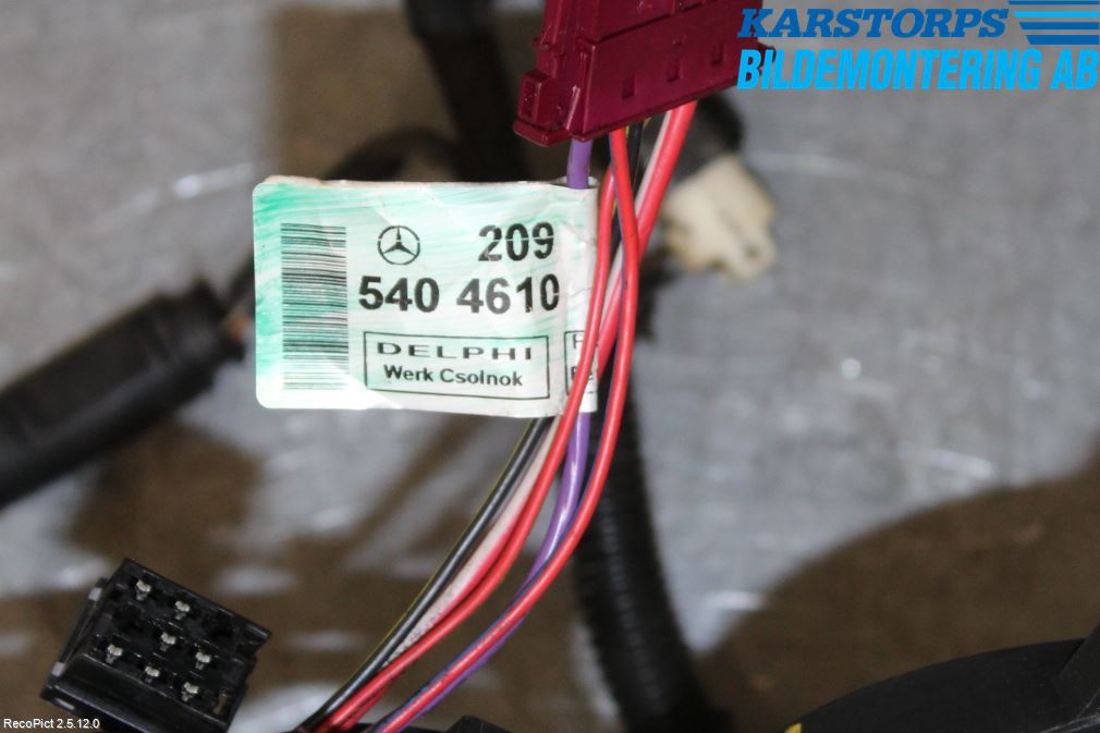 Mercedes-Benz MB CLK (C209) 02-09 Sensor Ryggesensor