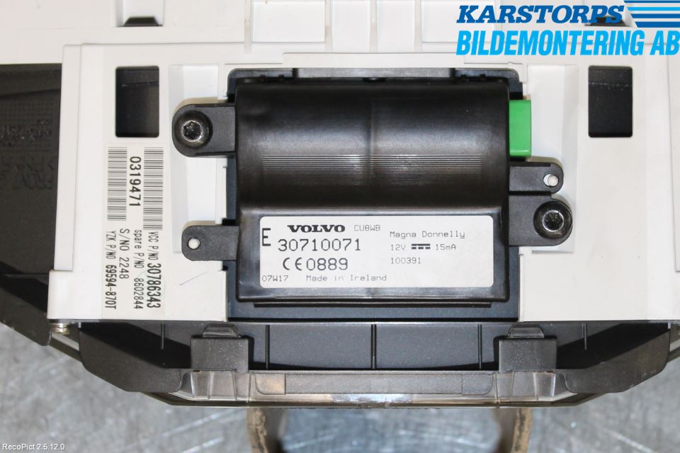 Volvo S40 04-07 Instr Kombinert