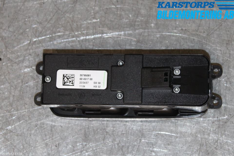 Volvo S40 04-07 Bryter Vindusheis