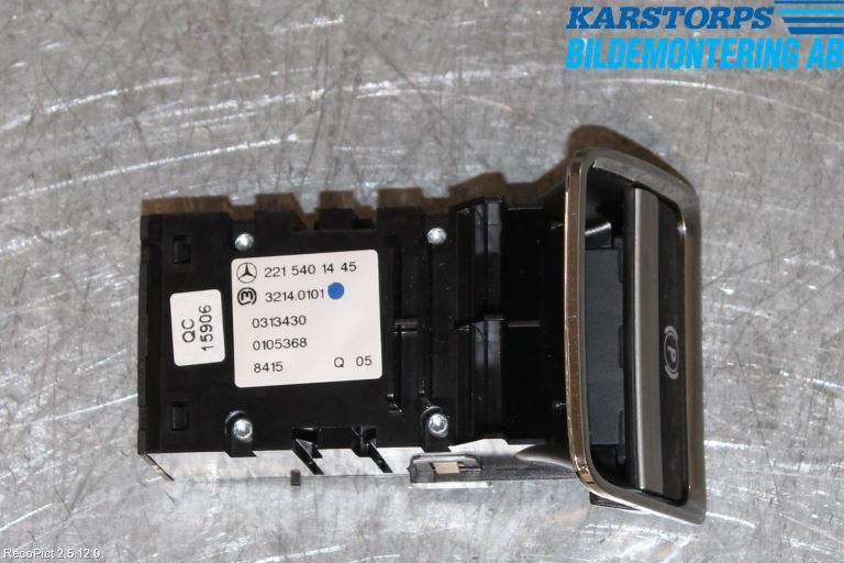 Mercedes-Benz MB S-KLASS (W221) 05-13 Bryter Parkeringsbrems