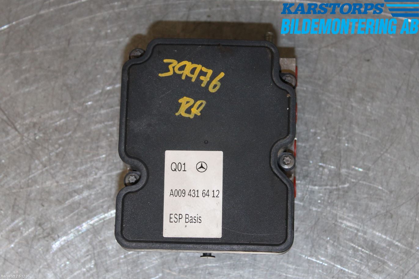 Mercedes-Benz MB A-KLASS (W176) 13-18 Abs Hydraulikkaggregat