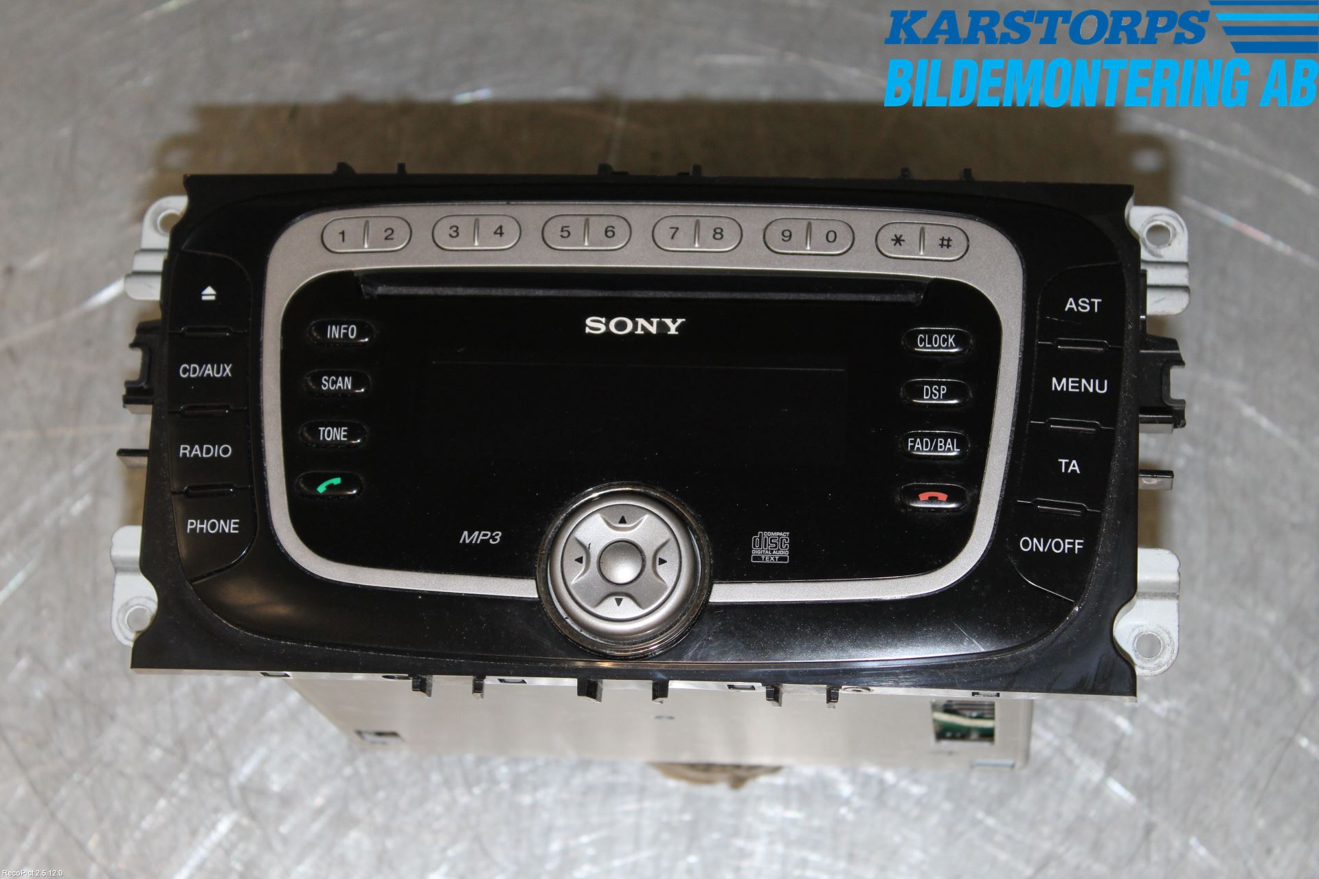 Ford MONDEO 07-15 Stereo Radio Med Cd