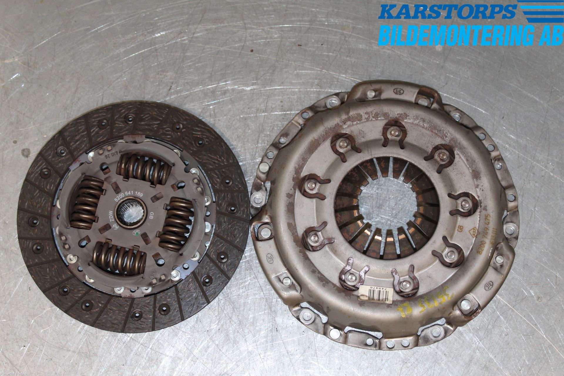 Renault MEGANE III 09-15 Clutch Lamell
