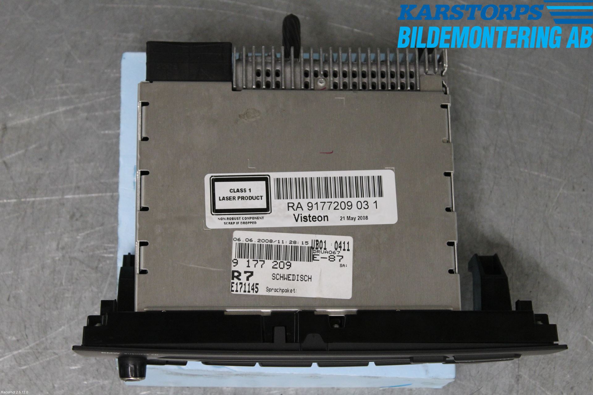 BMW 1 E87/81 5D/3D 03-11 Stereo Radio Med Cd