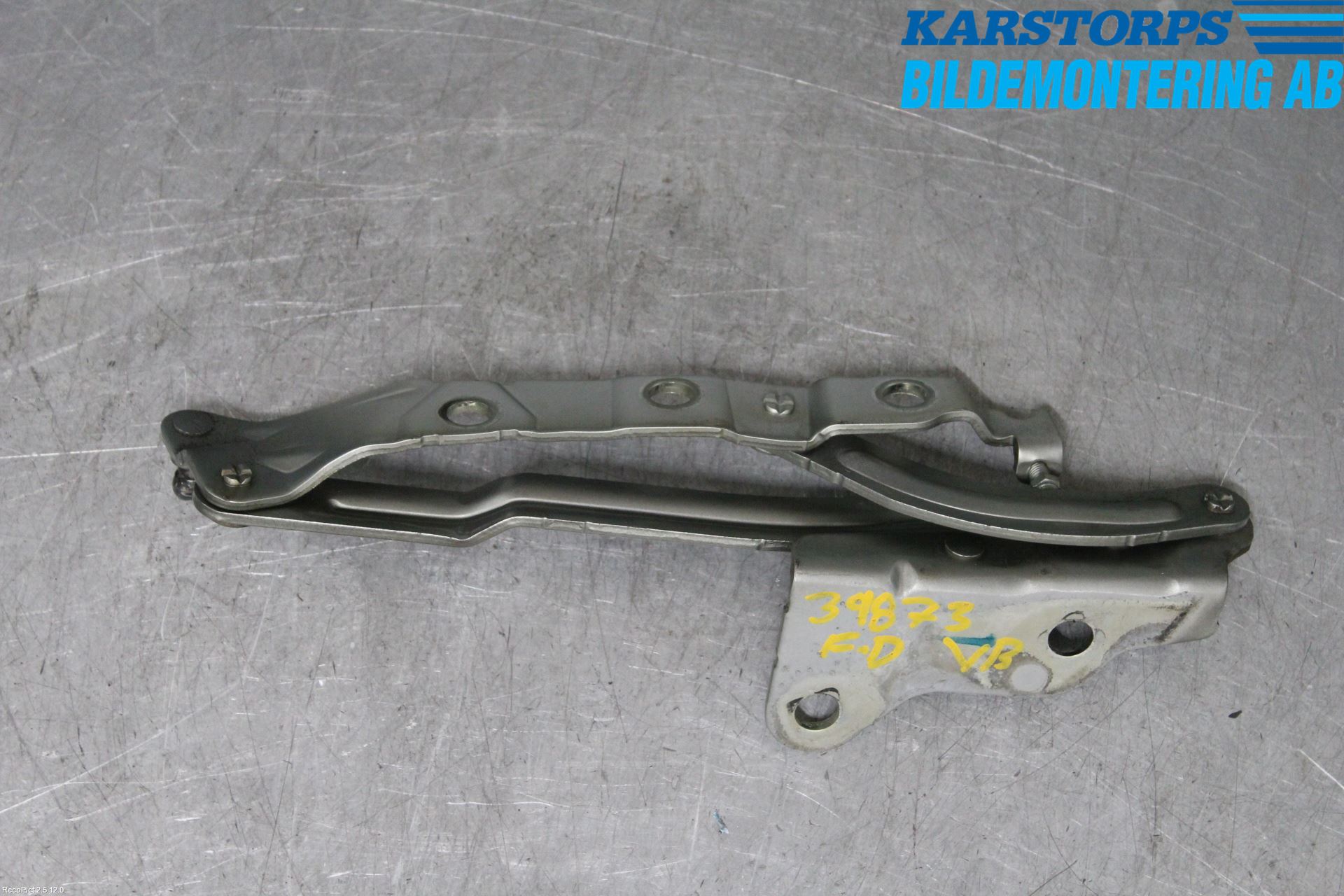 Volvo S40 04-07 Bakluke Hengsel Venstre