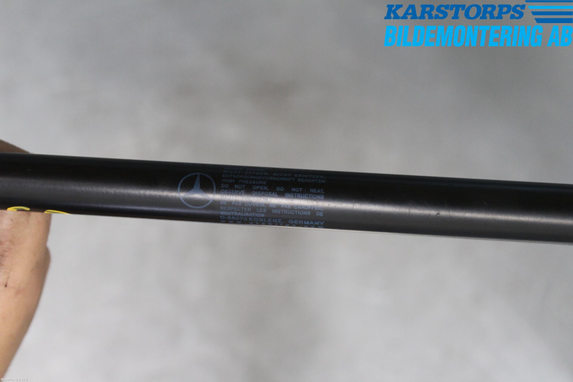Mercedes-Benz MB E-KLASS COUPÈ/CAB(C207) 09-17 Panser Demper-Gassfjær