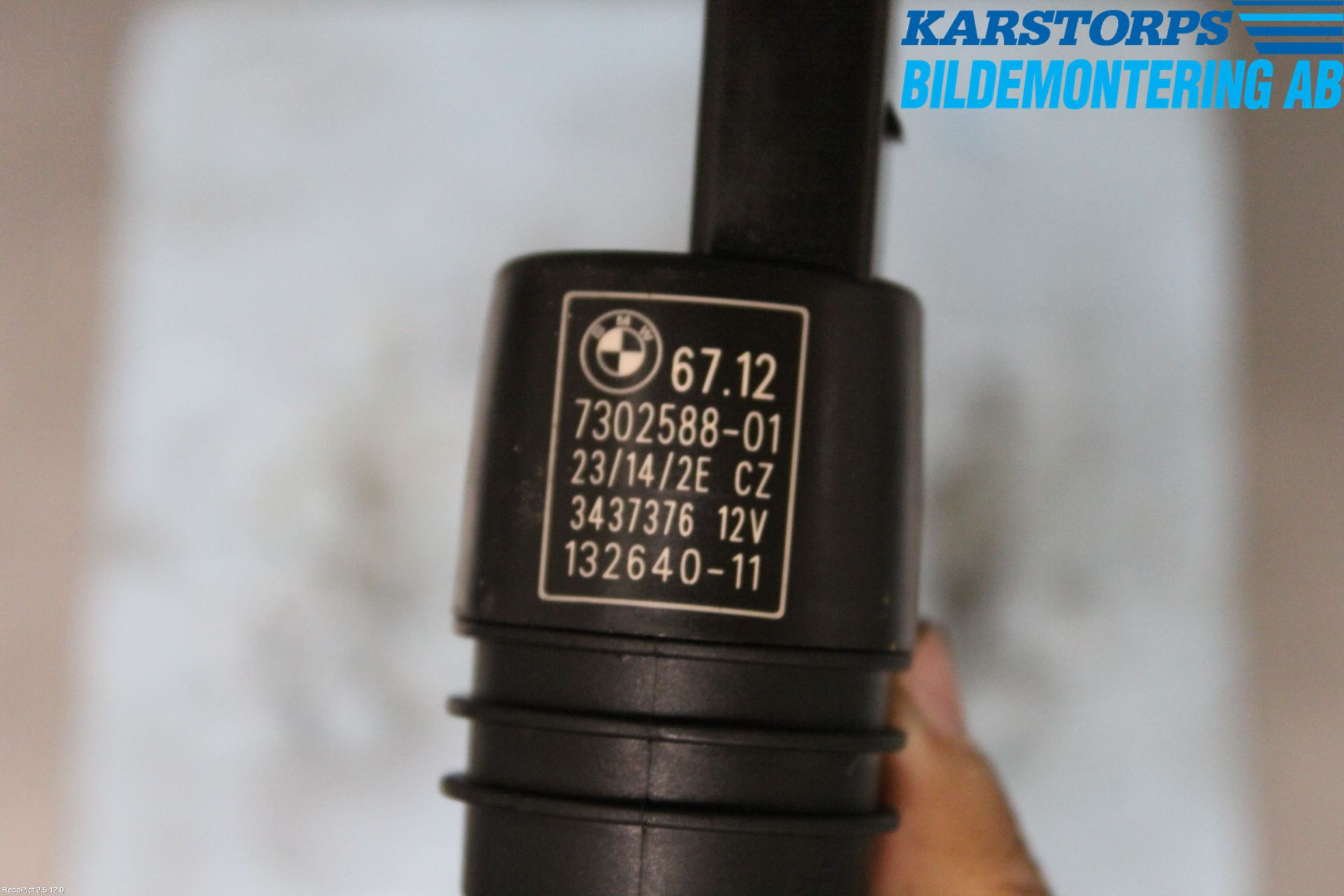 BMW 3 F30/F31/F80 12-19 Spylerpumpe Frontrute