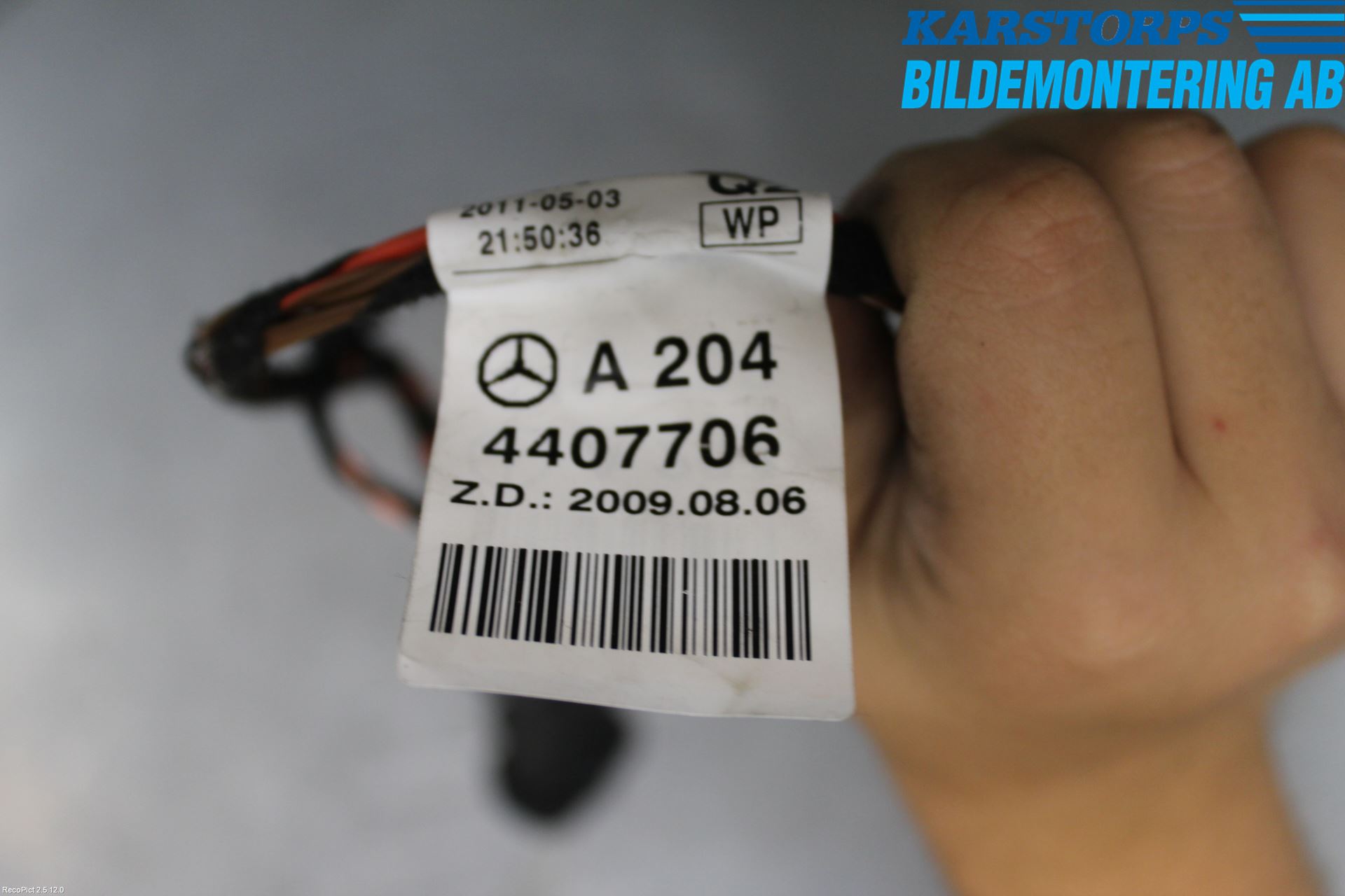 Mercedes-Benz MB C-KLASS (W204) 07-15 Ledningsnett