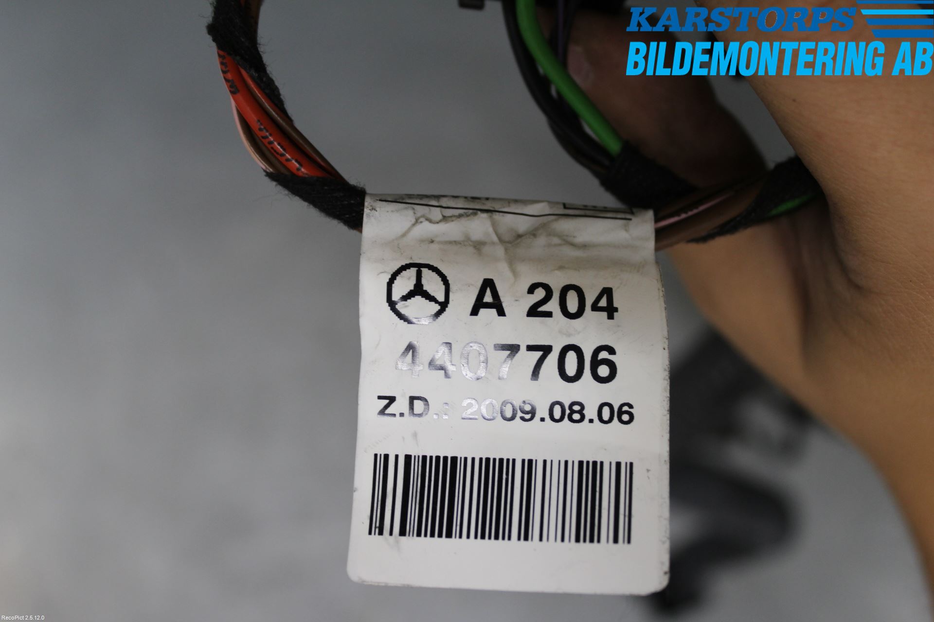 Mercedes-Benz MB C-KLASS (W204) 07-15 Ledningsnett
