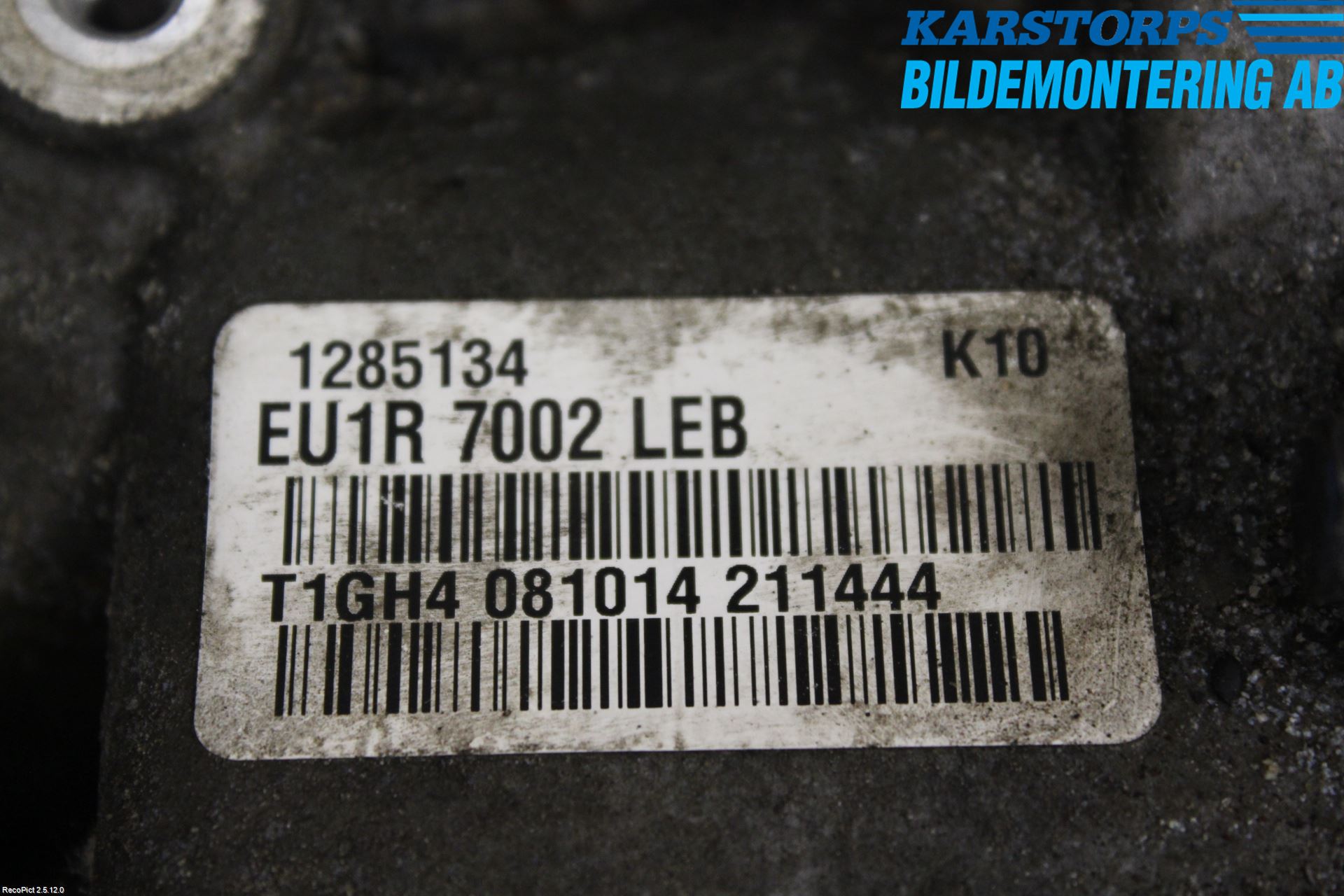 Volvo V40 12-19 Gearkasse 6 Trinn