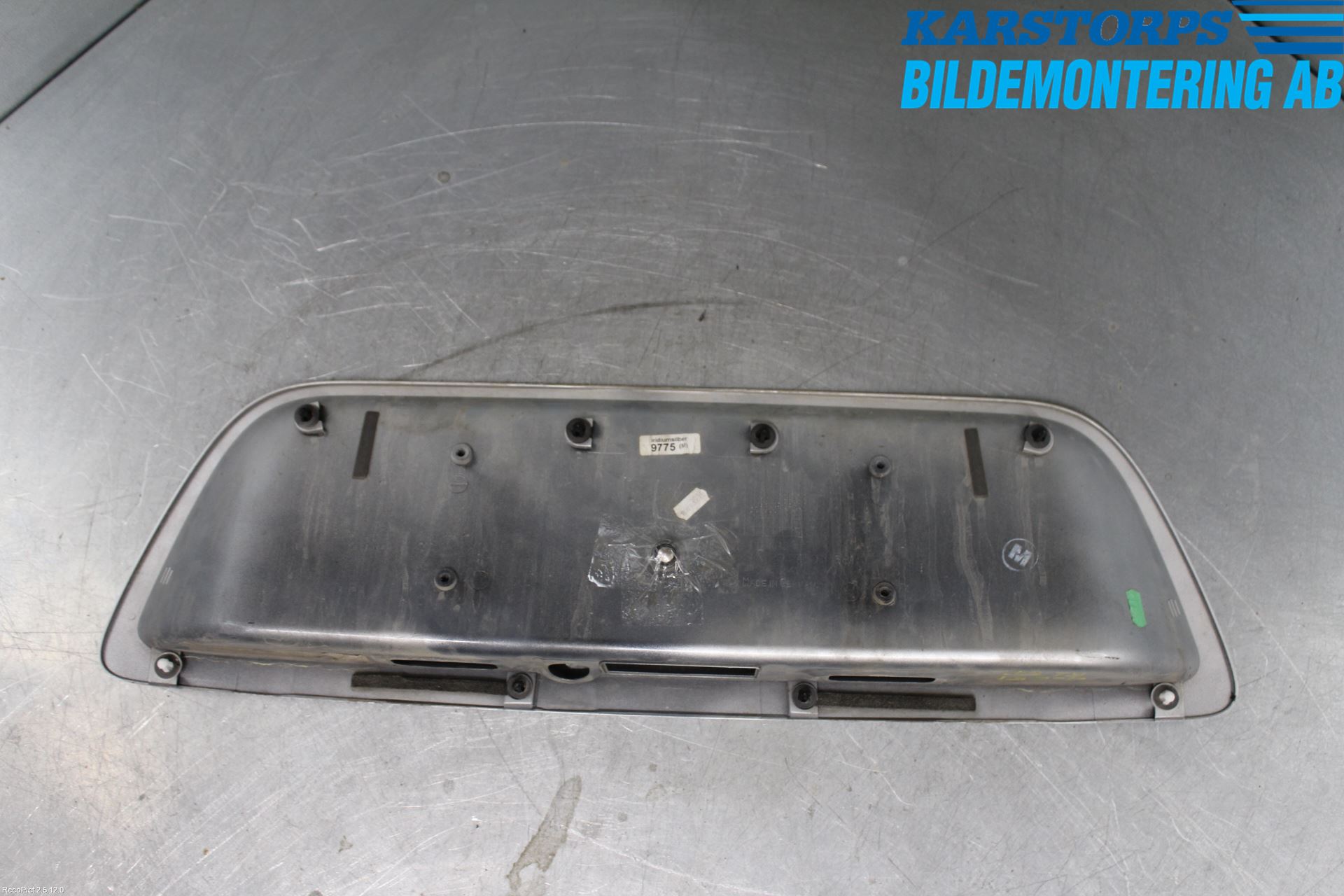 Mercedes-Benz MB C (203) 00-07 Refleksplate - Skiltplate