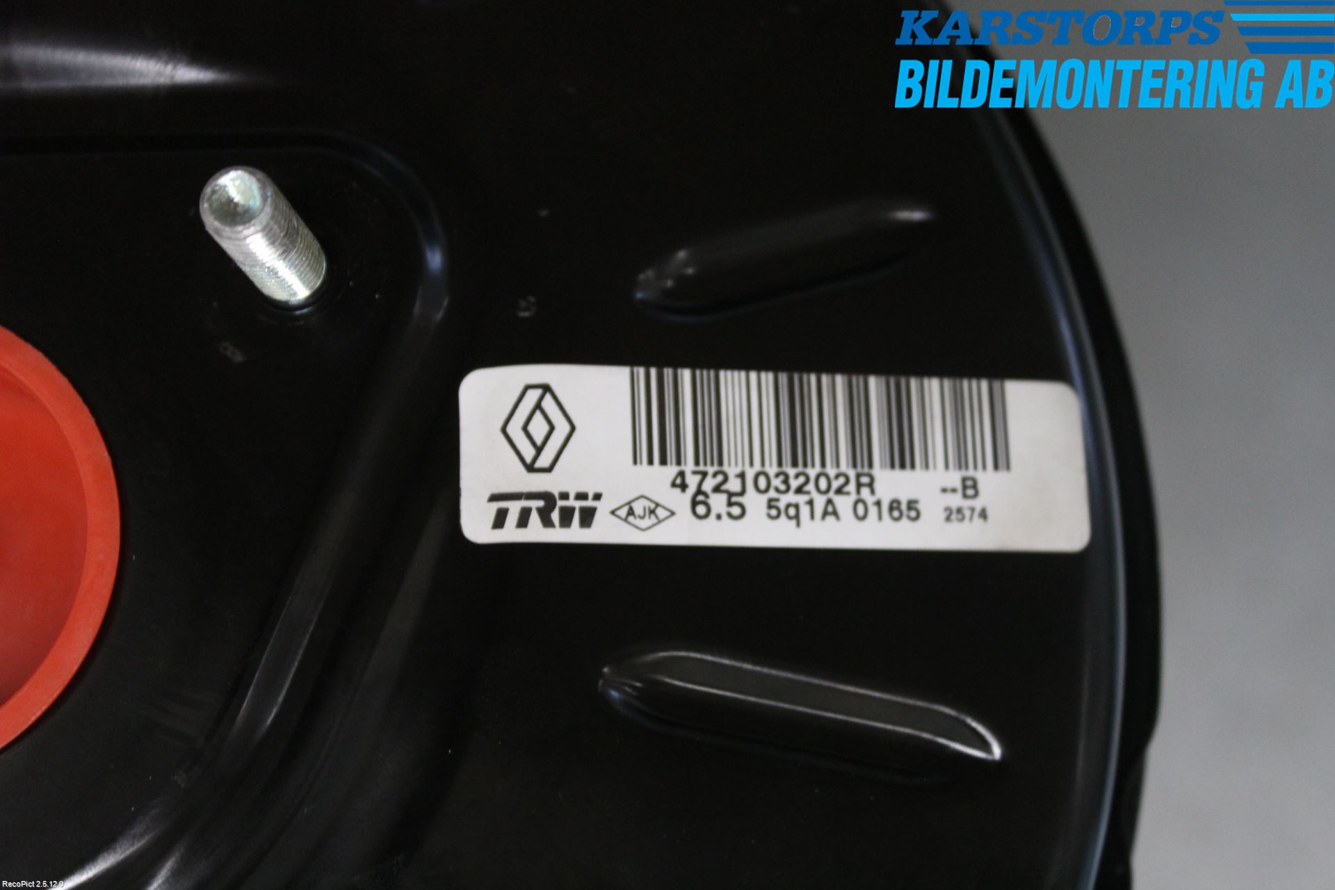 Renault CAPTUR 13-19 Bremseservo