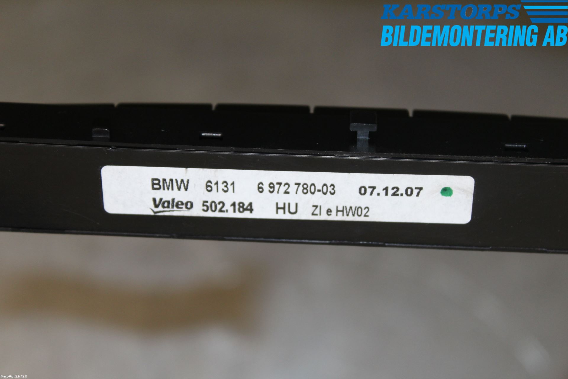 BMW X5 E70 07-13 Bryter Multifunksjon