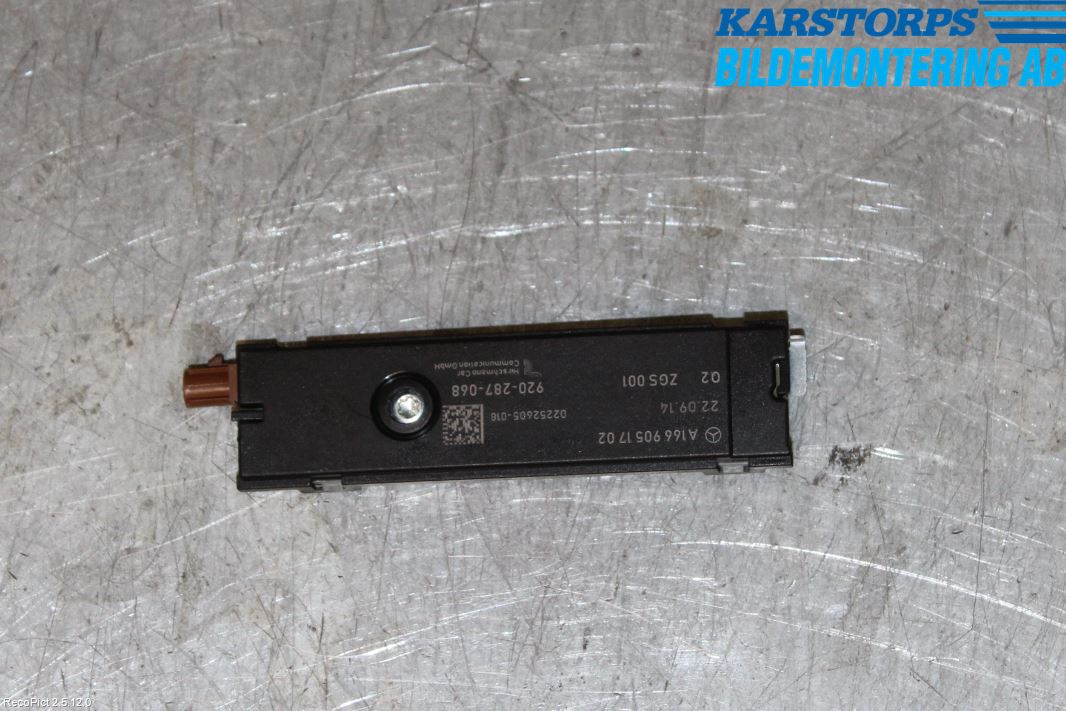 Mercedes-Benz MB GL/GLS-KLASS (X166) 12-19 Stereo Antenneforsterker