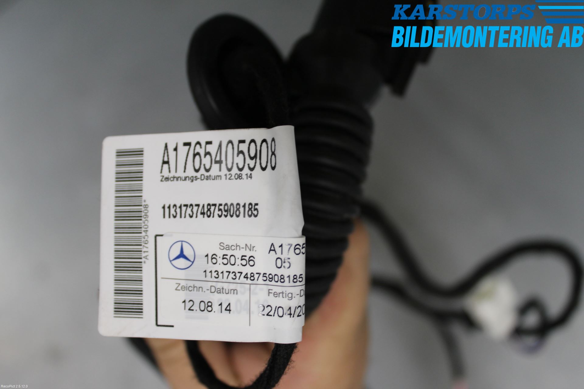 Mercedes-Benz MB A-KLASS (W176) 13-18 Ledningsnett