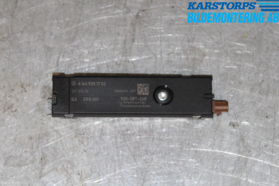 Mercedes-Benz MB A-KLASS (W176) 13-18 Stereo Antenneforsterker