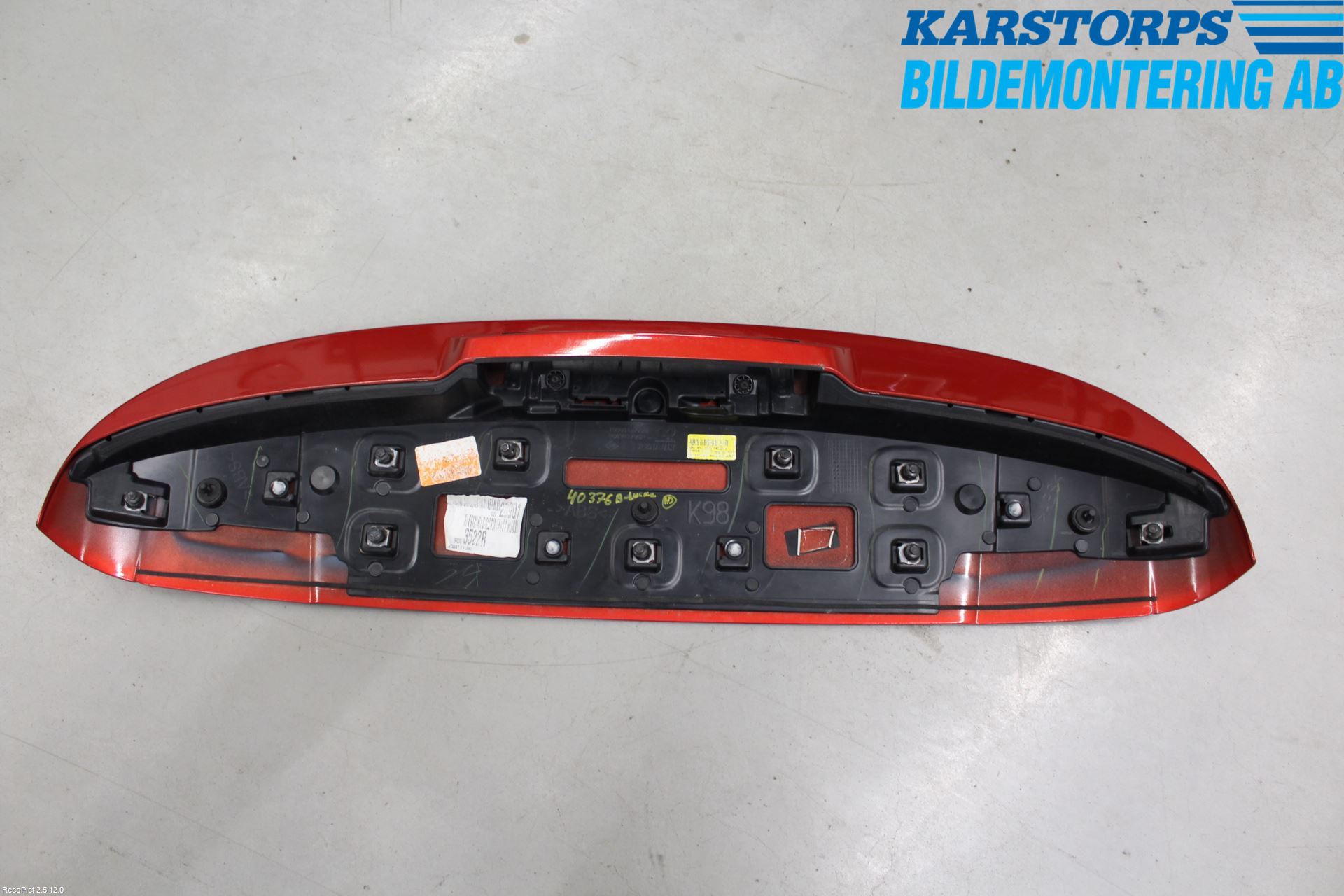 Renault CLIO IV 12-16 Spoiler Bakluke