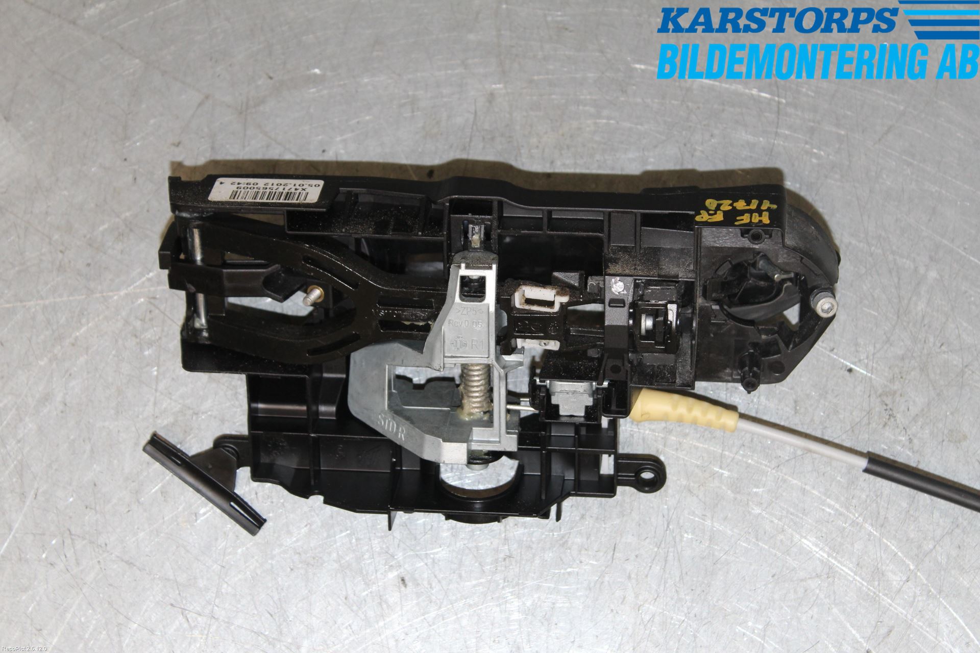 BMW 5 F10/F11/F18 09-17 Dørhandtak Ytre Høyre
