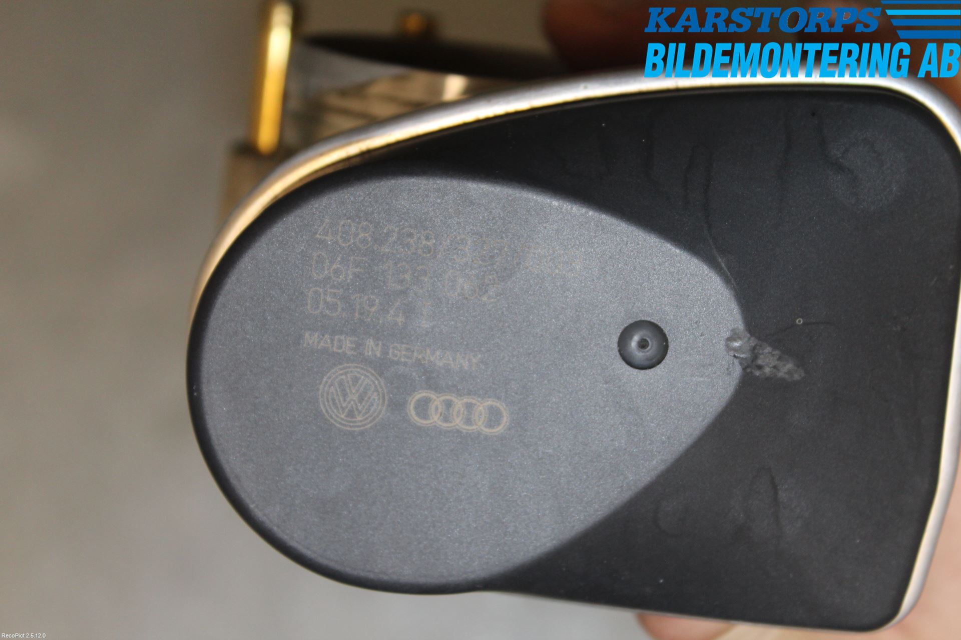 Volkswagen VW GOLF V 04-09 Inns Spjeldhus
