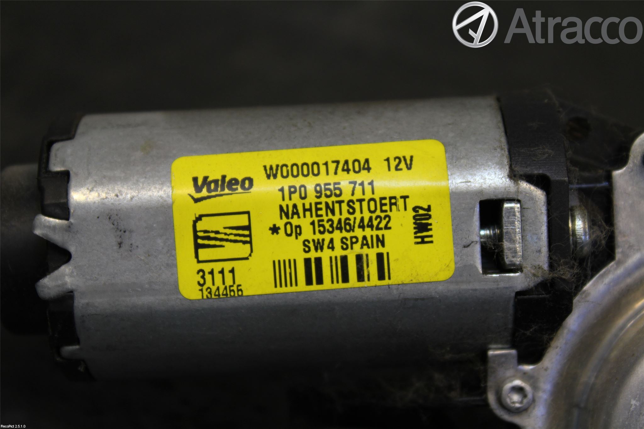 Seat LEON 06-12 Viskermotor Bakluke