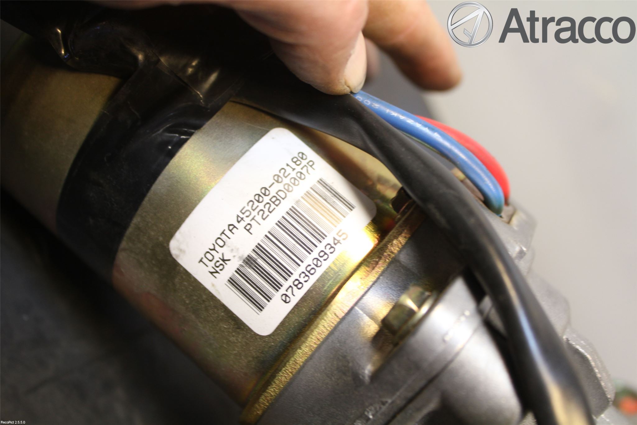 Toyota COROLLA 02-07 Rattakselaggregat Innebygd Servo