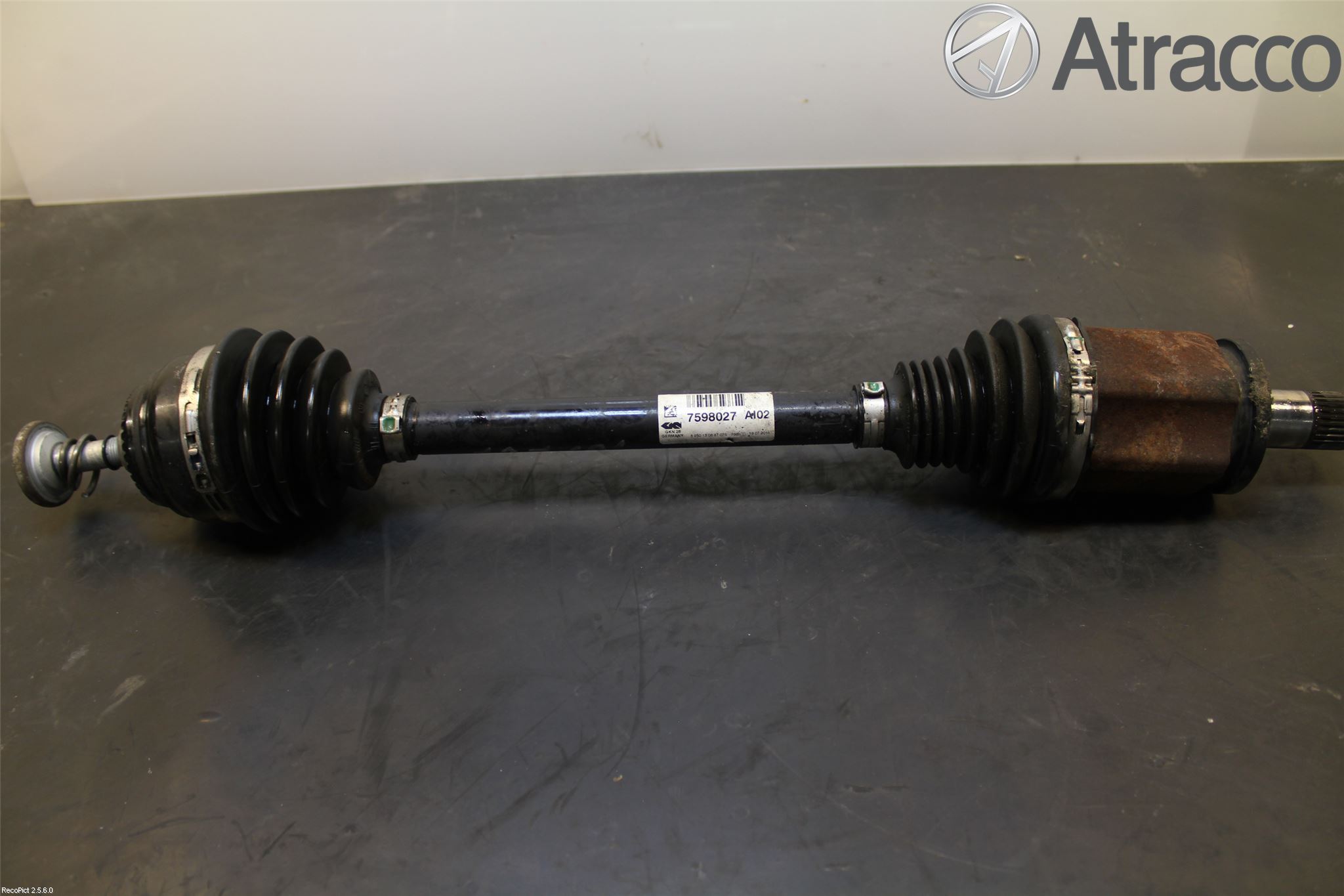 BMW X3 F25 10-17 Drivaksel Foran Kompl Venstre