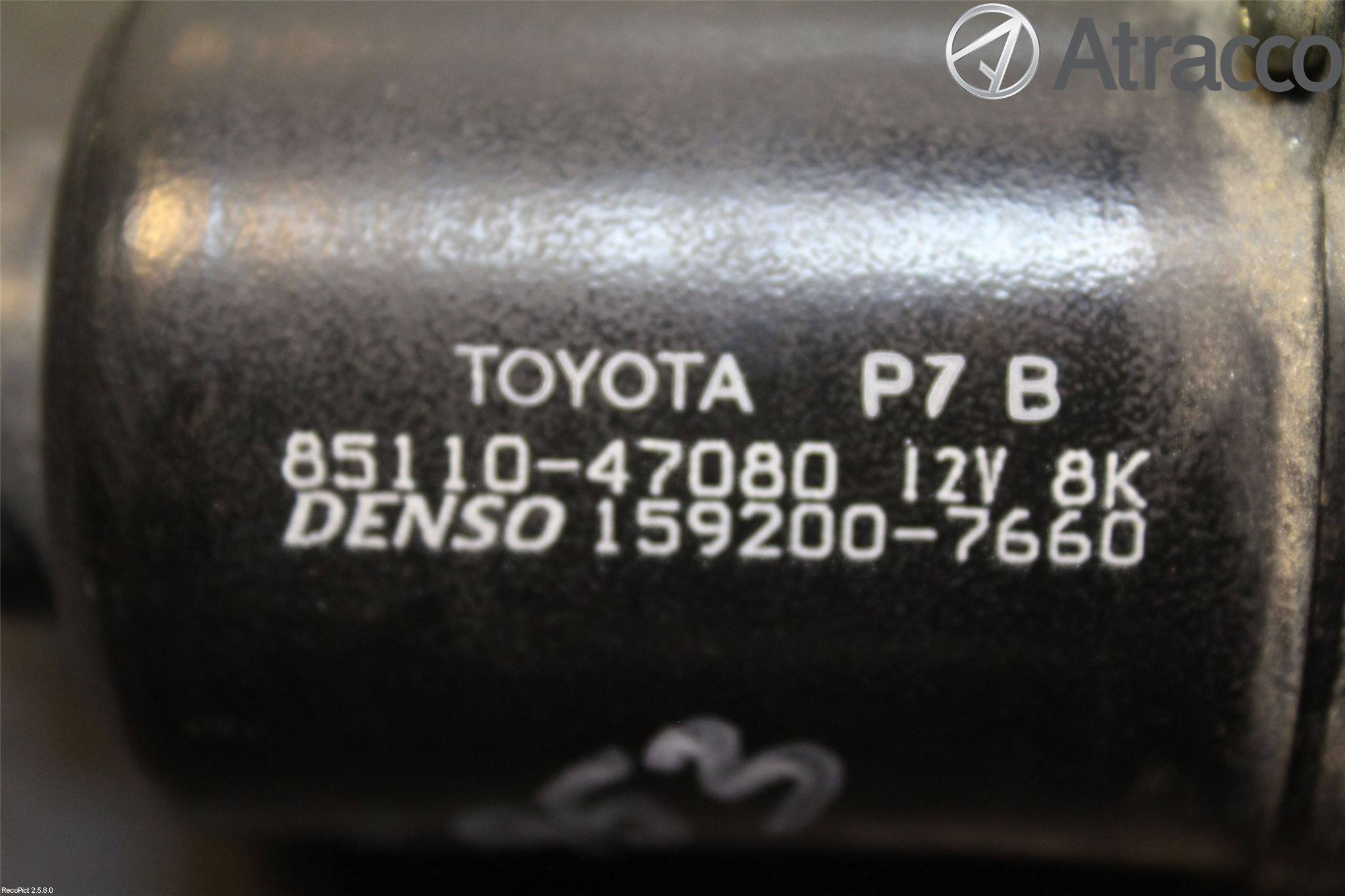 Toyota PRIUS NWH20 04-08 Viskermotor Frontrute