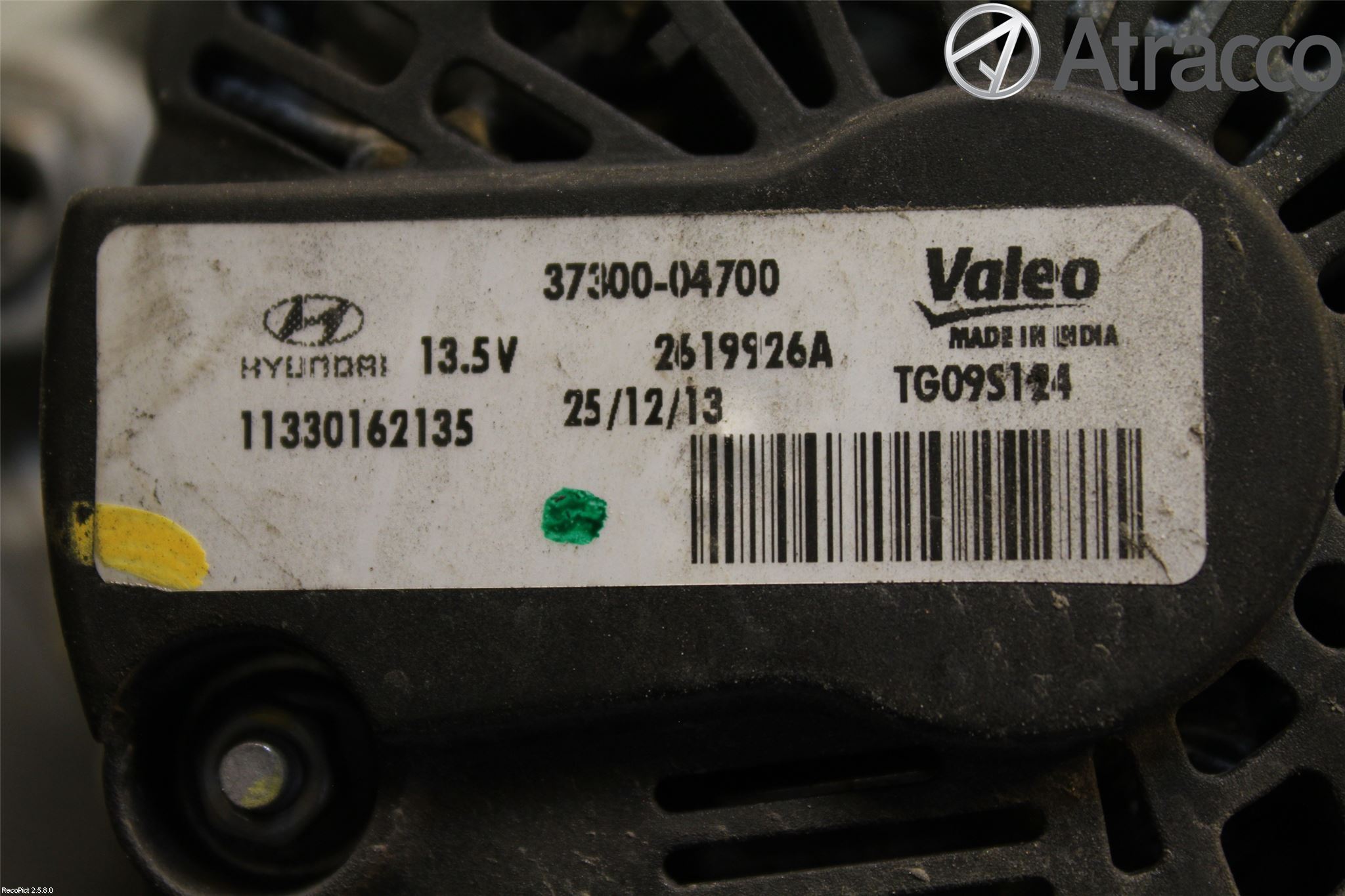 Hyundai i10 BA 14-16 Dynamo