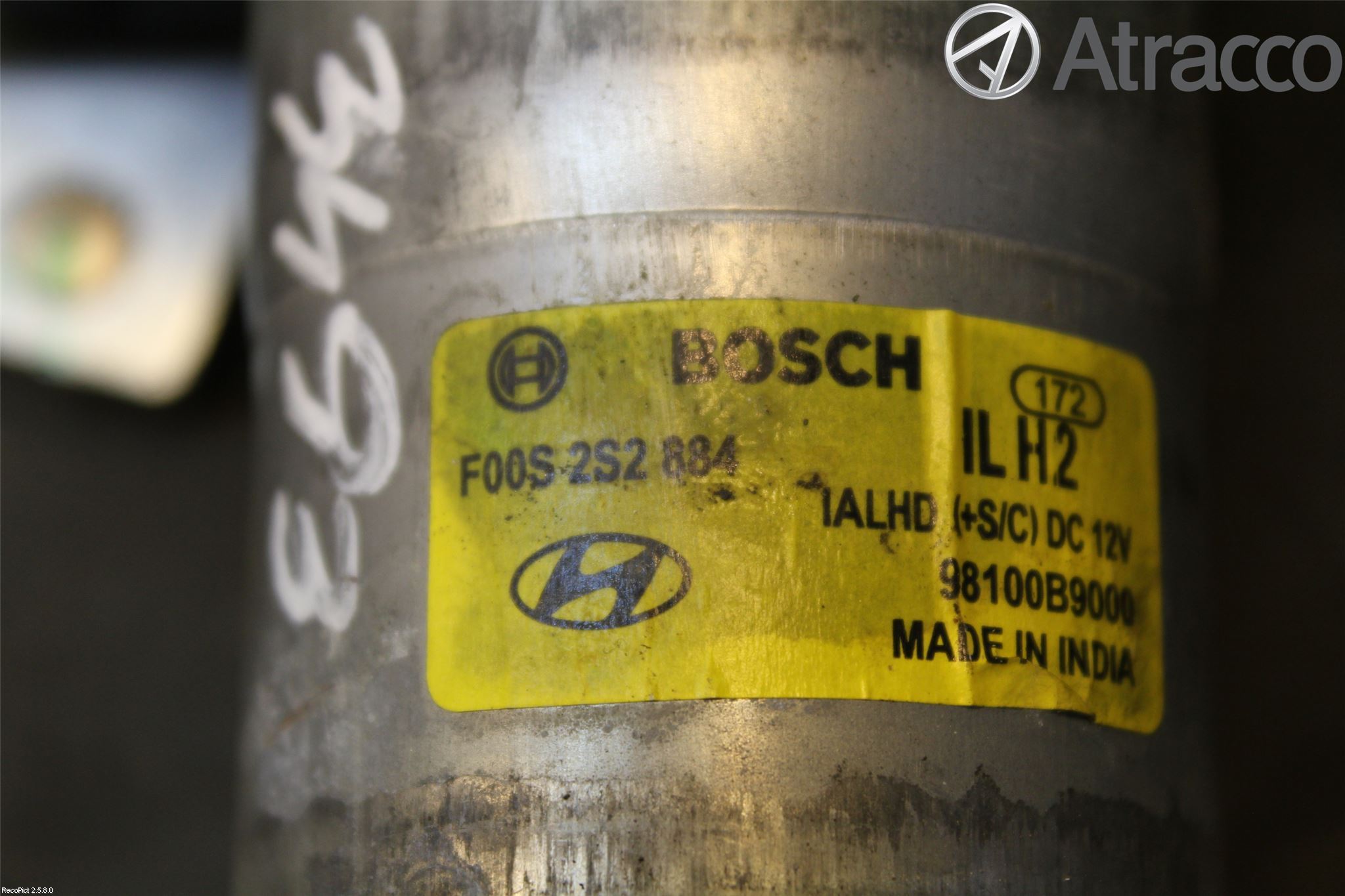 Hyundai i10 BA 14-16 Viskermotor Frontrute