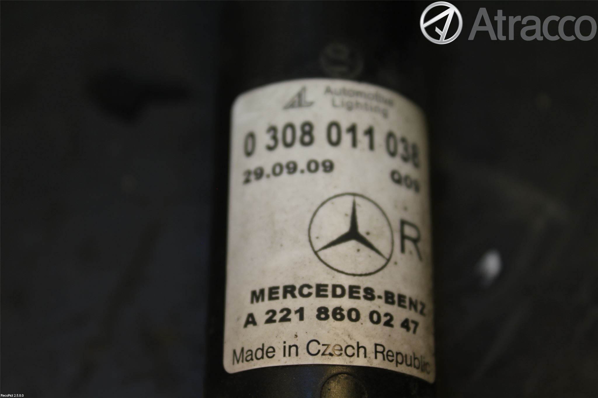 Mercedes-Benz MB S-KLASS (W221) 05-13 Spylerdyse Frontlykter