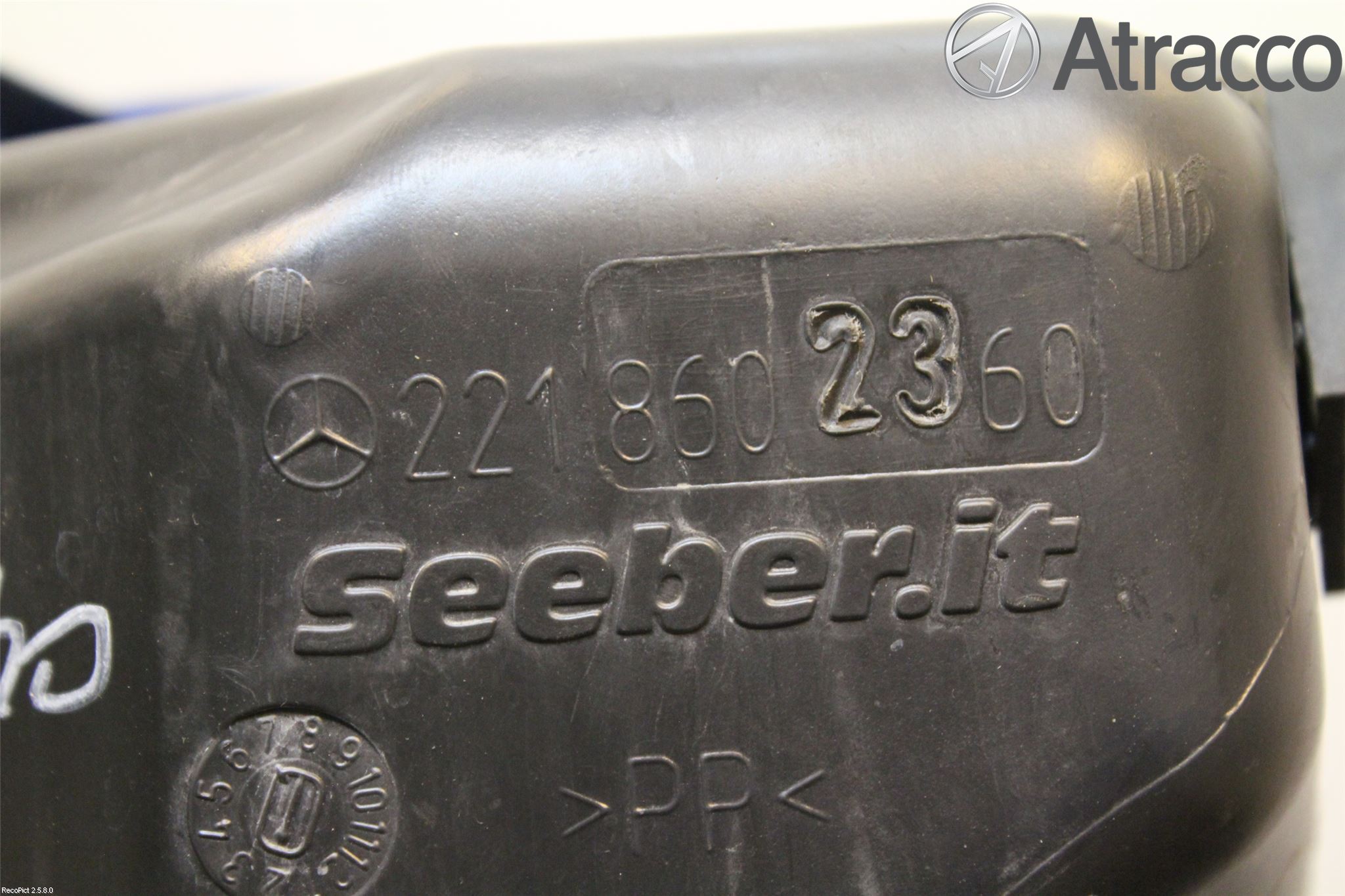 Mercedes-Benz MB S-KLASS (W221) 05-13 Spylerbeholder Frontrute-Lykte