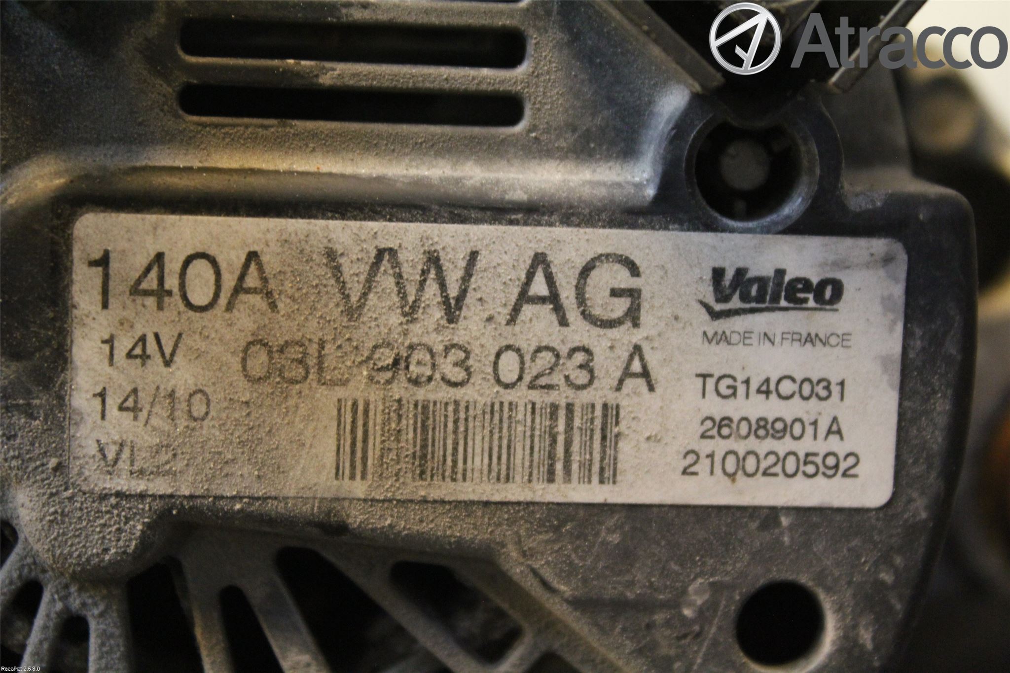 Audi A3/S3 05-13 Dynamo