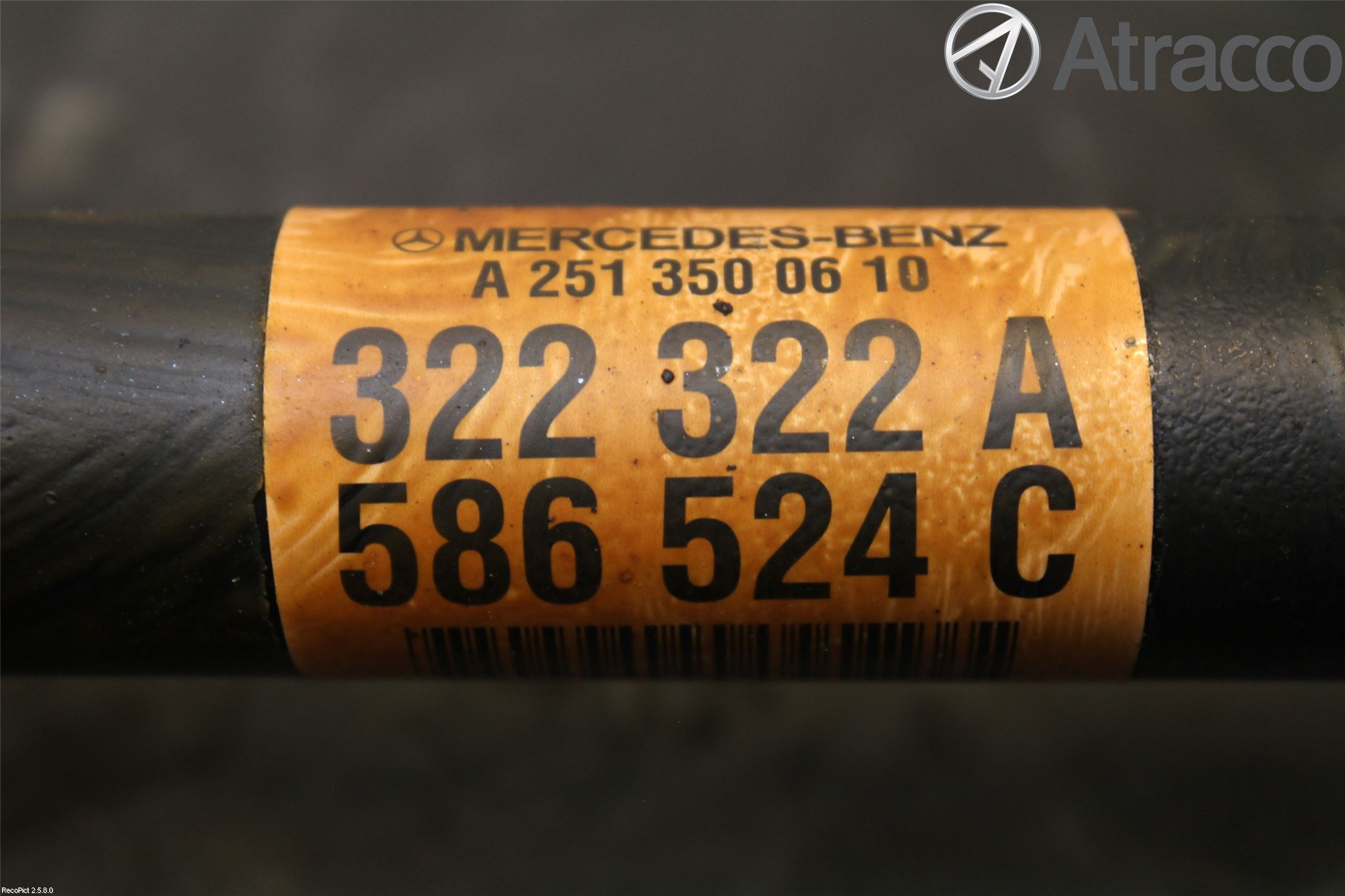 Mercedes-Benz MB R-KLASS (W251) 05-13 Drivaksel Bak Kompl Høyre