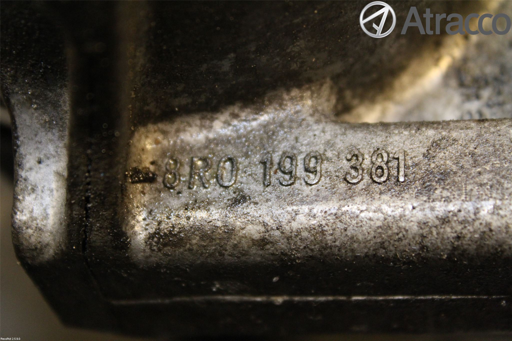 Audi A5 07-16 Motor Feste Gummi