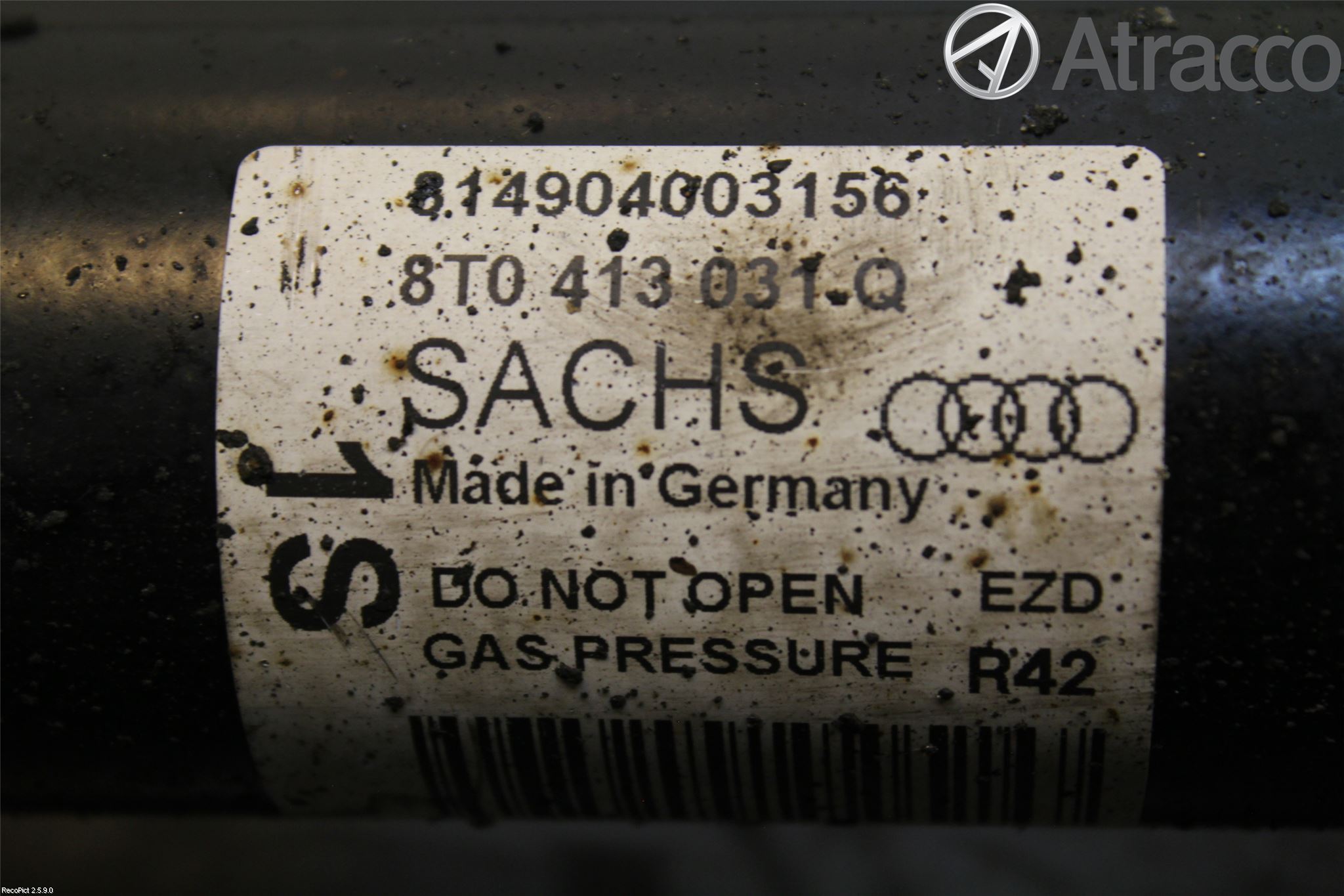 Audi A5 07-16 Fjærbein Foran Venstre