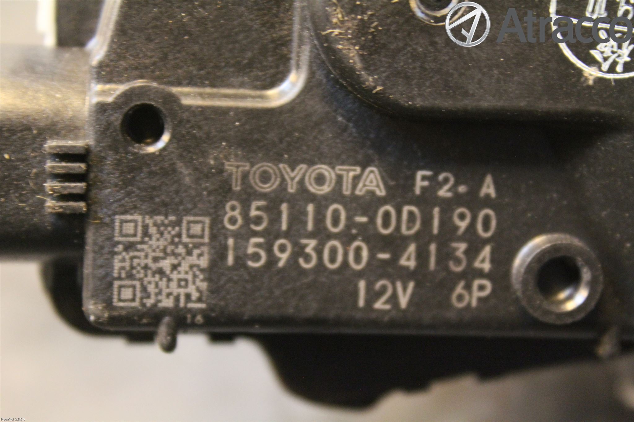 Toyota YARIS XP130 12-14 Viskermotor Frontrute