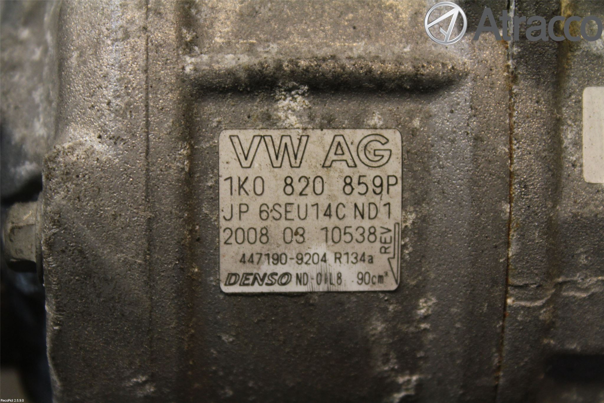 Seat LEON 06-12 Varme Ac Kompressor